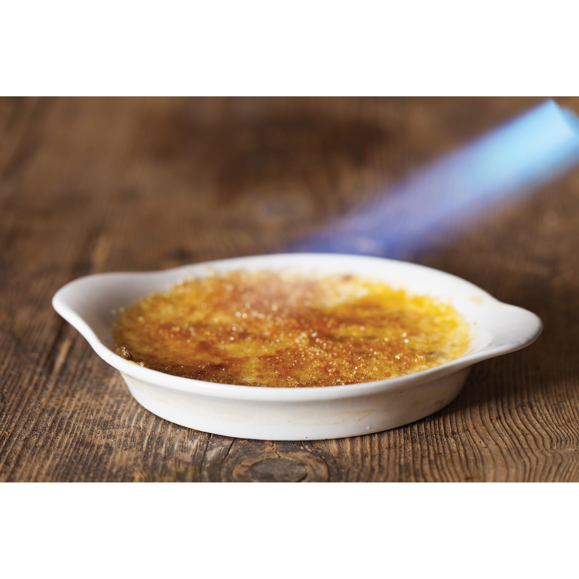 Premium 4-Ounce White Porcelain Au Gratin Baking Dishes Set of 6 - HIC Kitchen Round Ramekins for Crème Brûlée, Soufflés & Individual Desserts - Perfect for Home Baking, Entertaining & Restaurant Use