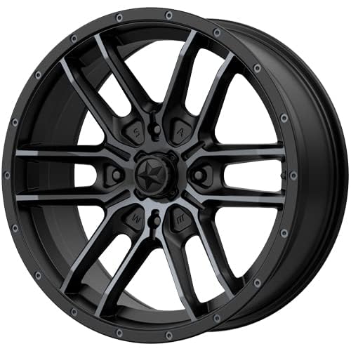 MA43 14x7 4x137 Black Truck Wheel Rim 10mm Offset - M43-04737 | Perfect for Off-Roading, Truck Upgrades & Custom Builds