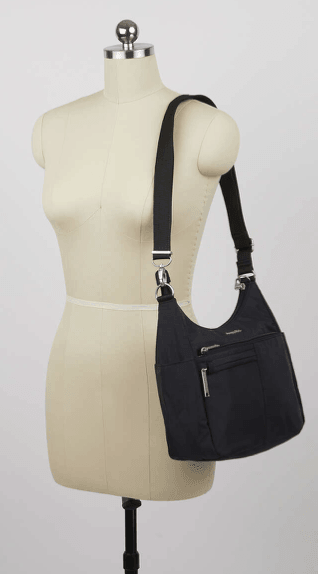 Baggallini Securtex Anti-Theft Crossbody Bag for Women - Lightweight Travel Purse with RFID Protection, Perfect for Commuting, Shopping & Vacation