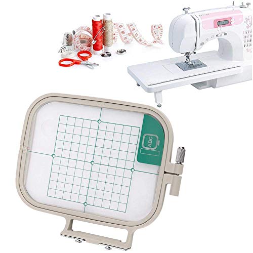 Professional Embroidery Hoop Frame for Sewing Machines - 100x100mm (3.9x3.9inch) Stretch Frame - Multi-Functional Crafting Tool for Quilting, Embroidery & DIY Projects - Perfect for Home Sewing & Professional Use