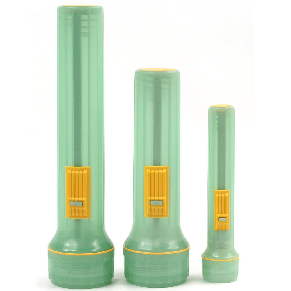 75-SS235 Glow in The Dark Flashlights - 3 Pack, Bright LED Emergency Flashlight for Camping, Hiking, Power Outages & Outdoor Adventures