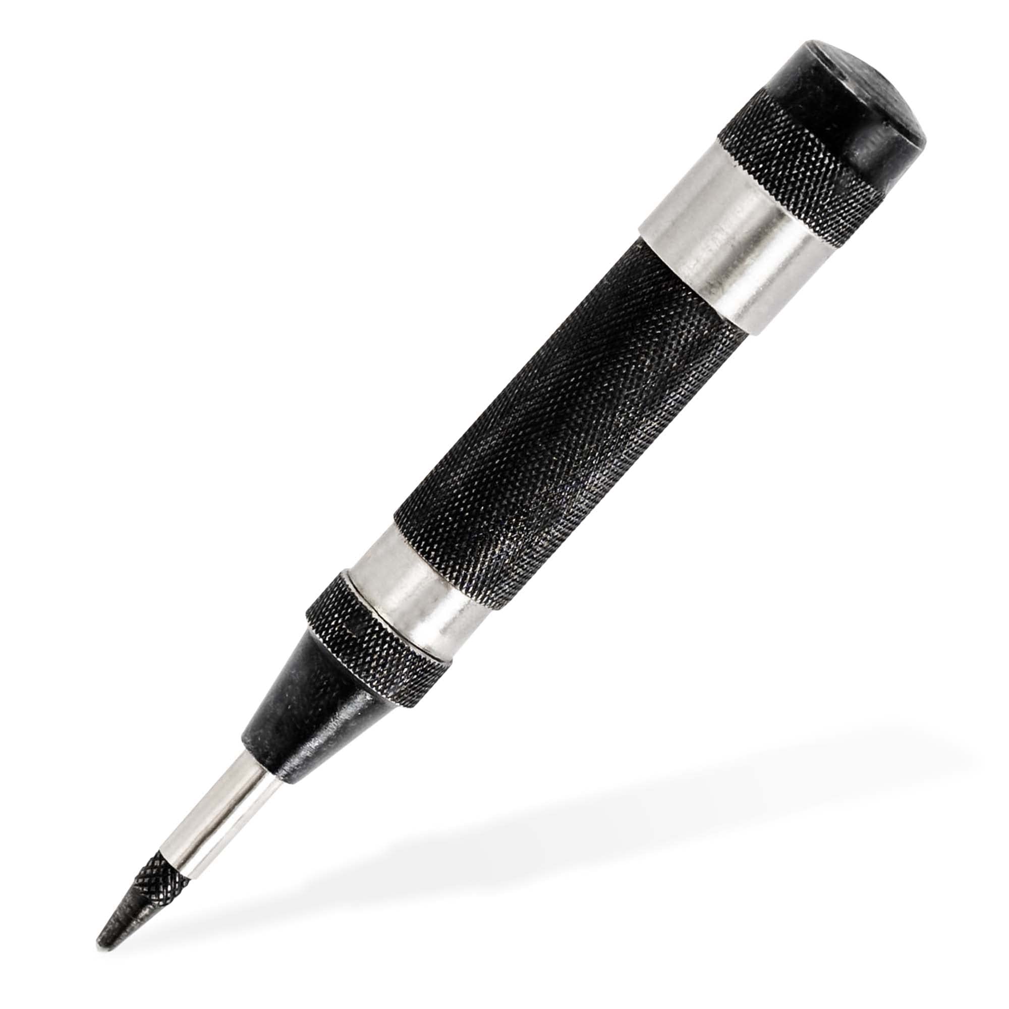 General Tools Heavy-Duty Automatic Center Punch #78 - Professional Machinist Punch Tool for Metal Marking & Scribing - Perfect for DIY, Metalworking & Automotive Repair Projects