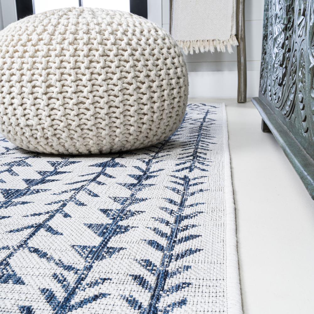 Tokay Bohemian Geometric Indoor/Outdoor Area Rug - Non-Slip Modern Boho Rug for Living Room, Bedroom, Patio & Dorm Decor