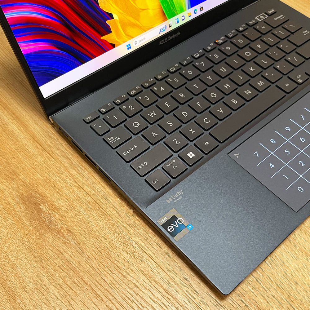 ASUS ZenBook 14 OLED Laptop - Intel Core i7-1260P, 16GB RAM, 512GB SSD, 14