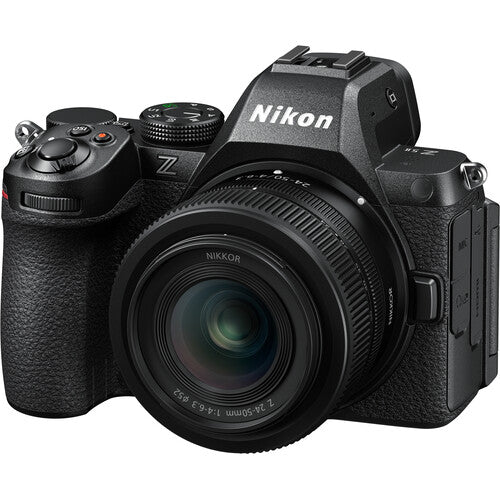 Nikon Z5 II Mirrorless Digital Camera with 24-50mm Lens | 4K Video, Full Frame Sensor, Eye AF | Perfect for Travel, Vlogging & Photography
