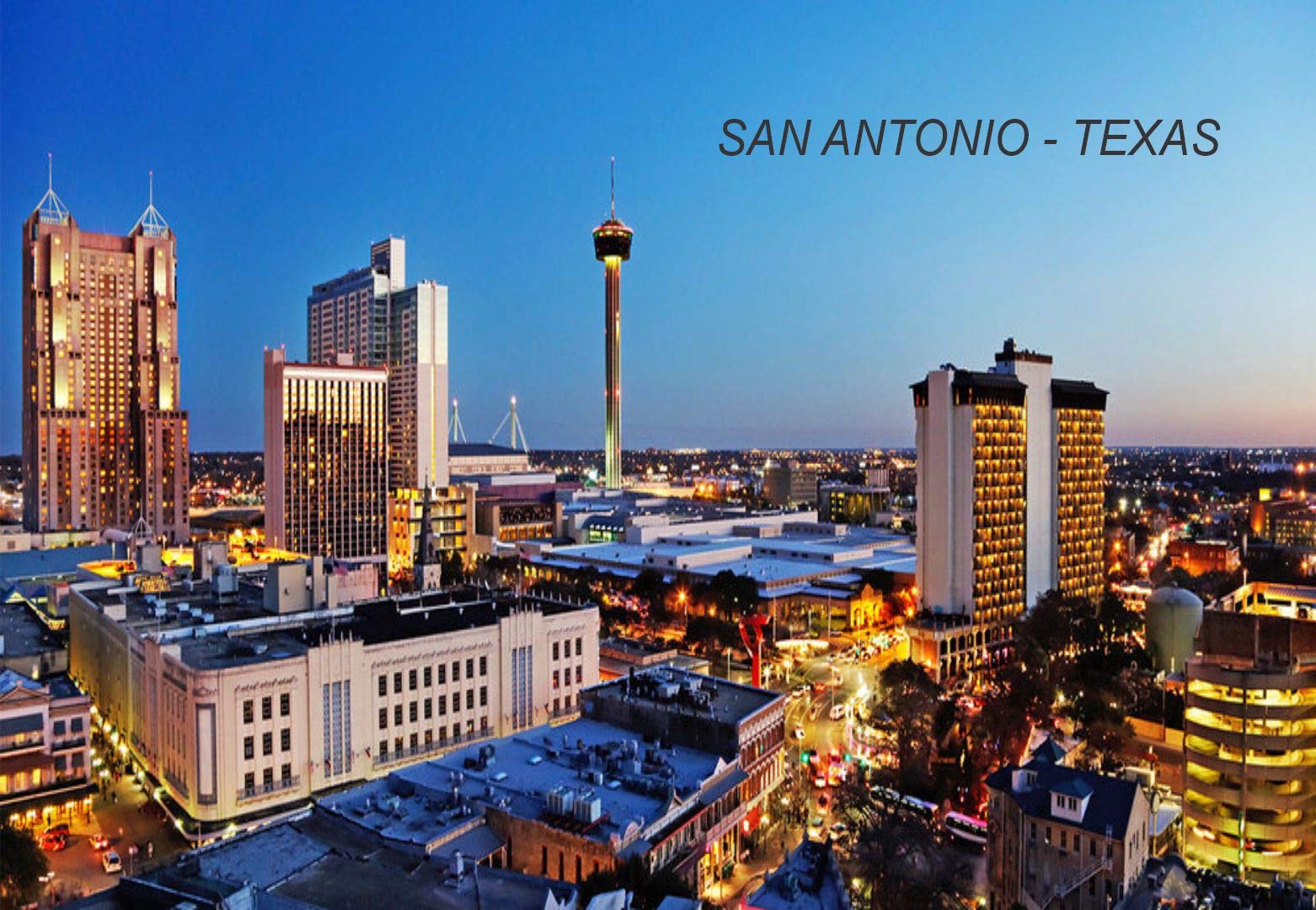 Texas USA Fridge Refrigerator Magnets Set - 12 Piece San Antonio Souvenir Magnets (Style #SA10) - Perfect for Kitchen Decor, Office Whiteboard & Travel Memories