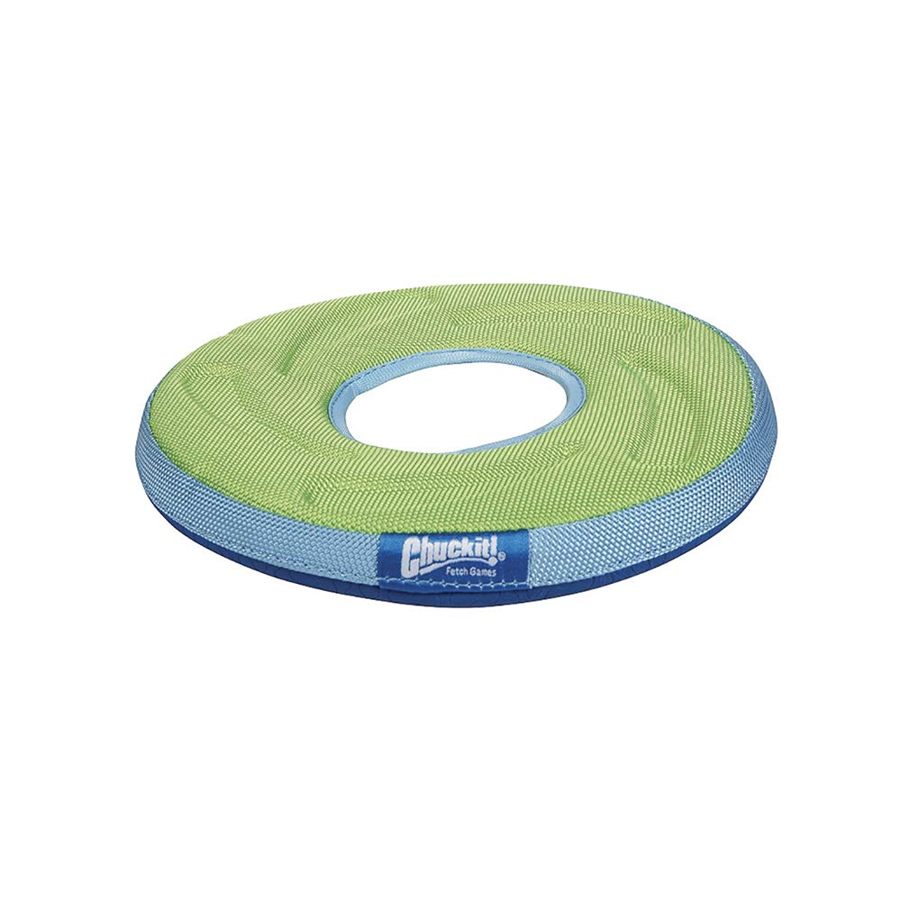 ChuckIt! Zipflight Flyer - Floating Dog Frisbee Toy for Medium Dogs | Gentle on Teeth & Gums | Perfect for Beach, Park & Backyard Playtime