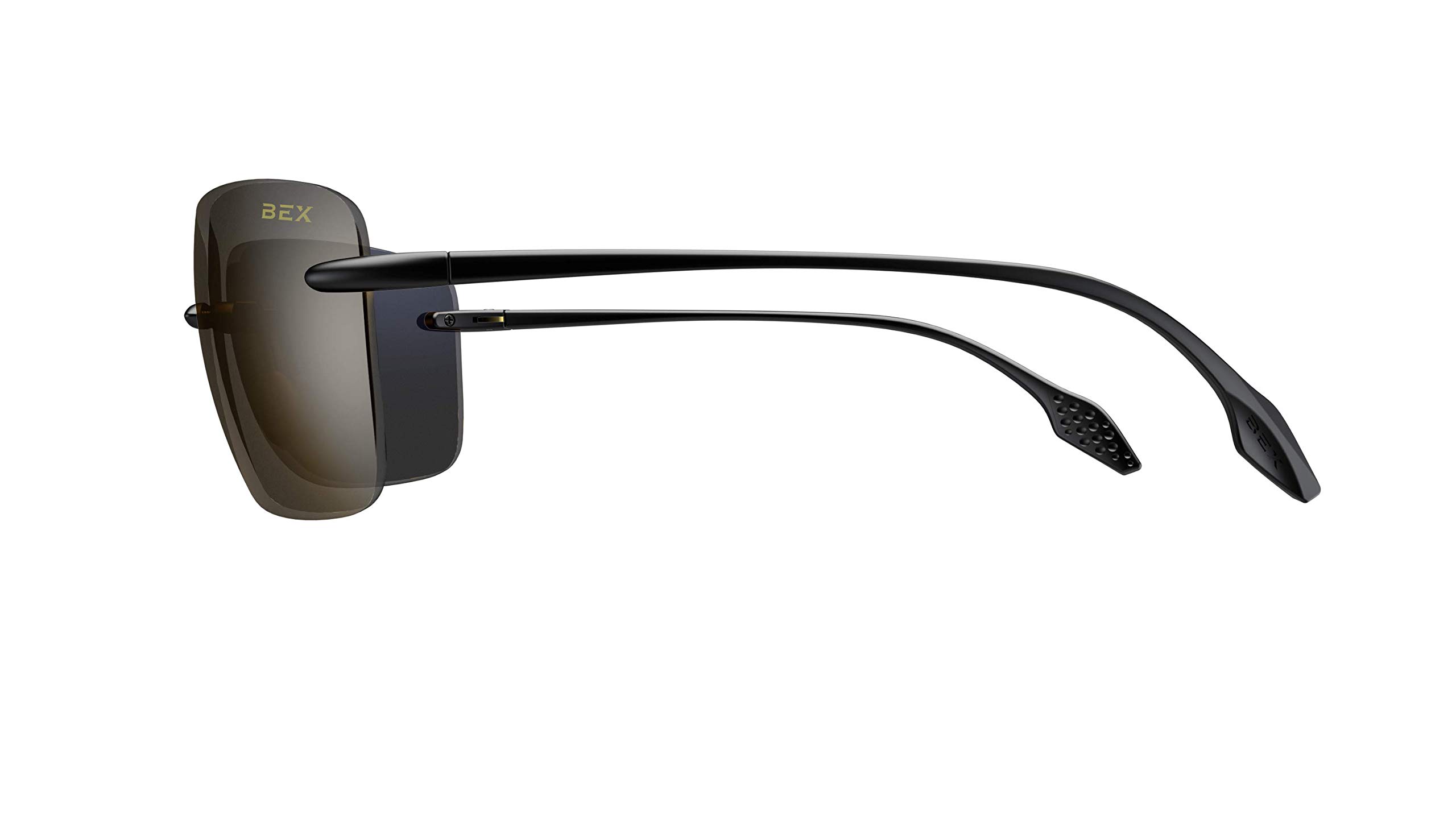 BEX Unisex Jaxyn XL Sunglasses - S39BBS One Size UV Protection Polarized Lenses for Men & Women - Perfect for Driving, Beach, and Outdoor Activities