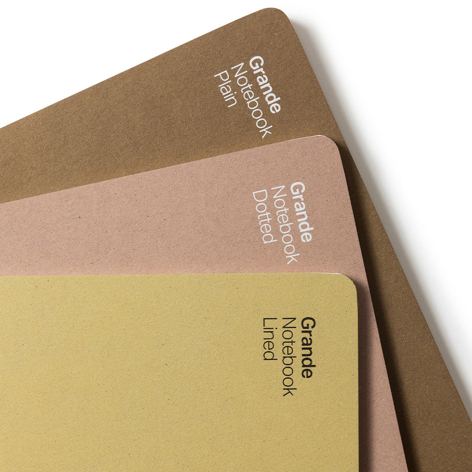 Premium Coffeenotes Medio Notebook Set - A5 Size, Nut Collection, Dotted Grid Journal for Bullet Journaling, Sketching & Note Taking - Perfect for Office, School & Travel
