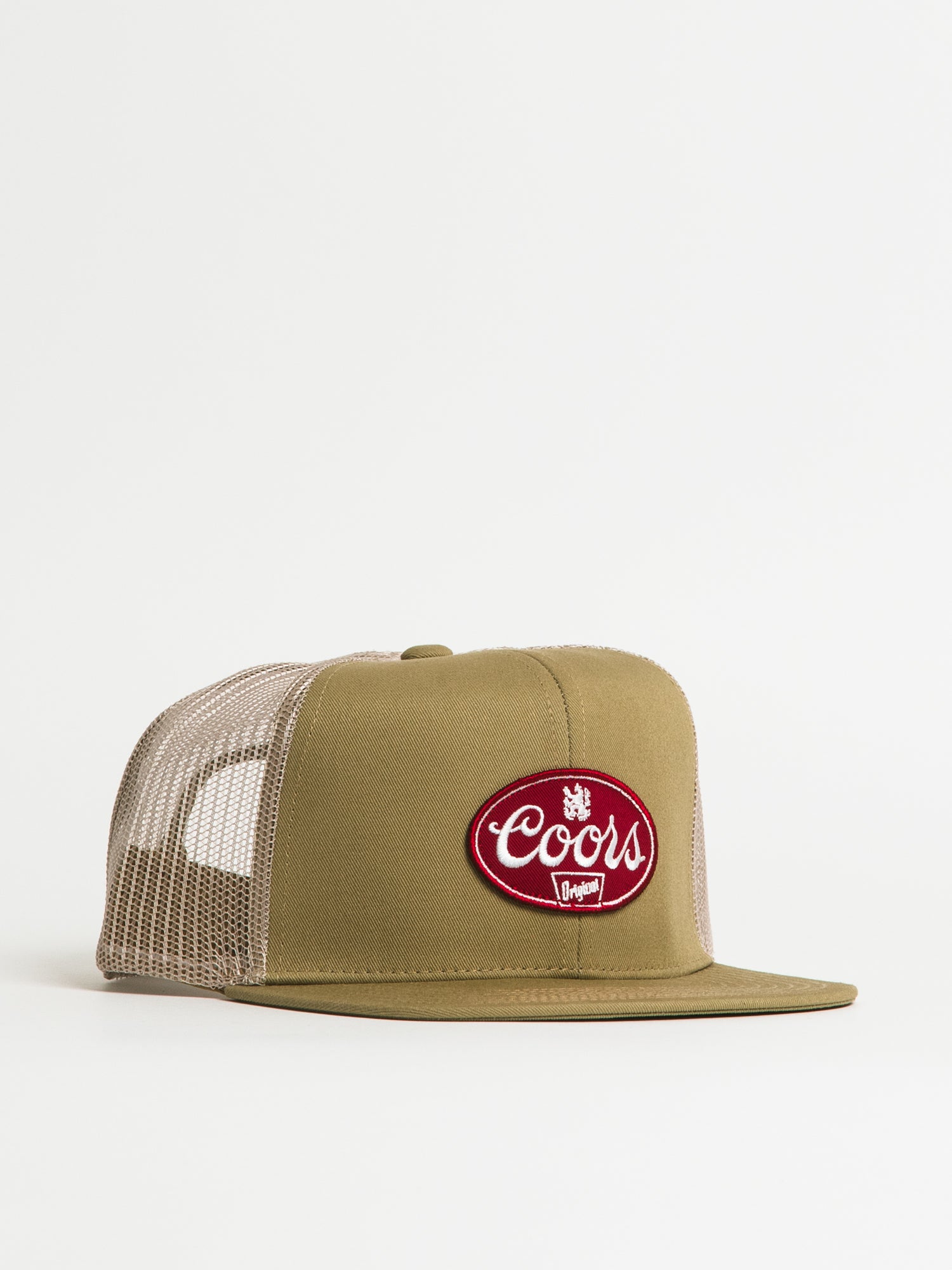 Brixton Coors Griffin Trucker Hat - Adjustable Snapback Cap for Men & Women - Perfect for Outdoor Activities, Sports, and Casual Wear