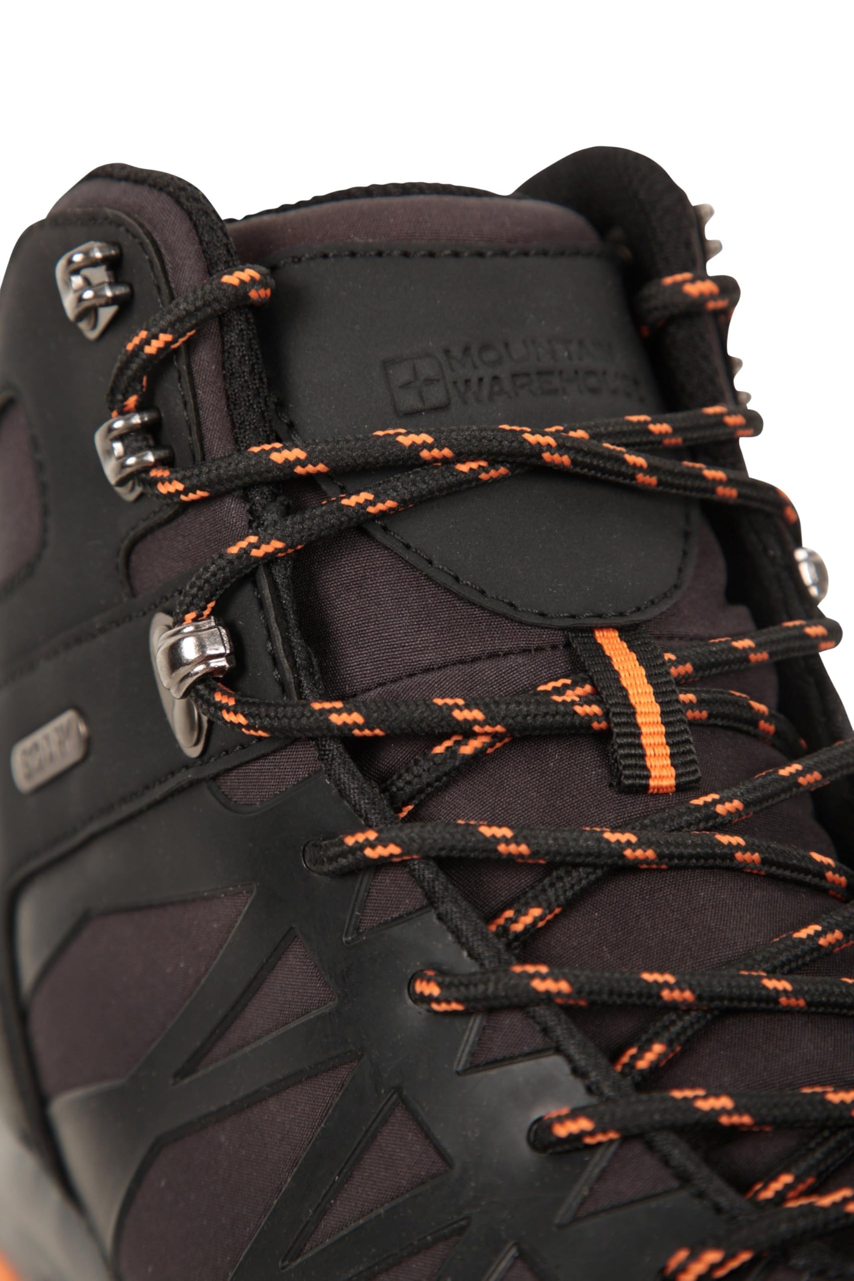 Mountain Warehouse Trekker II Men's Waterproof Softshell Hiking Boots - Lightweight Phylon Midsole, Breathable Mesh Lining, Durable Rubber Outsole - Perfect for Spring/Summer Travel, Outdoor Adventures & Trail Hiking