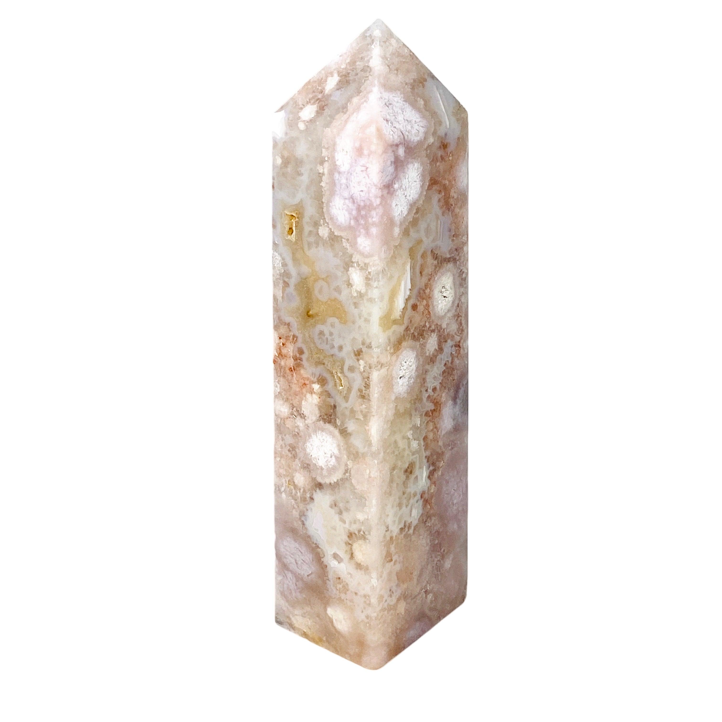 Natural Pink Amethyst Crystal Tower - Healing Stone for Meditation, Reiki & Home Decor (PAT 01) | Perfect for Spiritual Healing, Chakra Balancing & Positive Energy