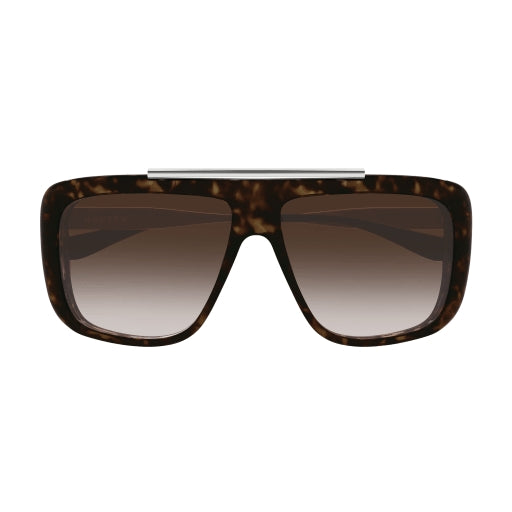 Alexander McQueen AM0492S Designer Sunglasses for Women & Men - UV Protection, Luxury Fashion Eyewear - Perfect for Outdoor Activities, Travel & Fashion Statements