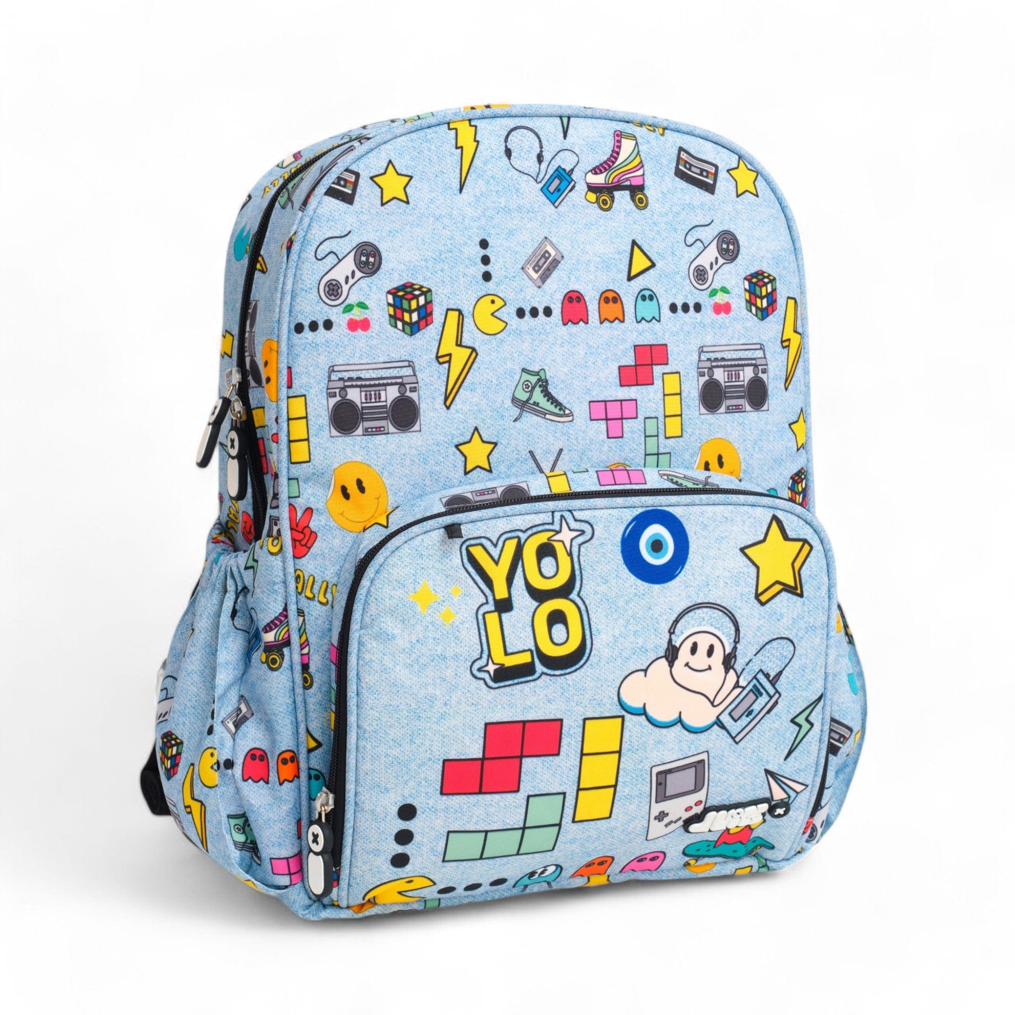 Yolo Large Backpack for Travel, School & Work - Durable Waterproof Laptop Backpack with USB Charging Port, Anti-Theft Design for Men & Women - Perfect for Commuting, Hiking & Daily Use