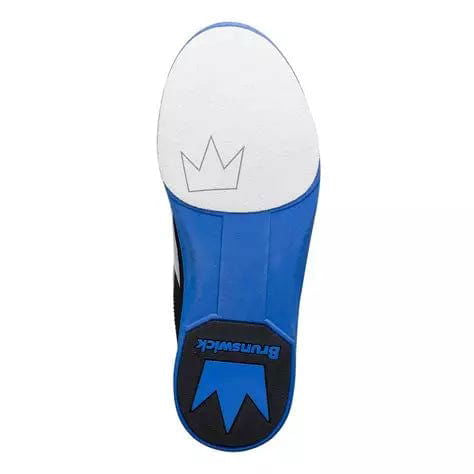 Brunswick Youth Renegade Black/Royal Bowling Shoes - Lightweight & Comfortable for Kids - Perfect for League Play & Casual Bowling