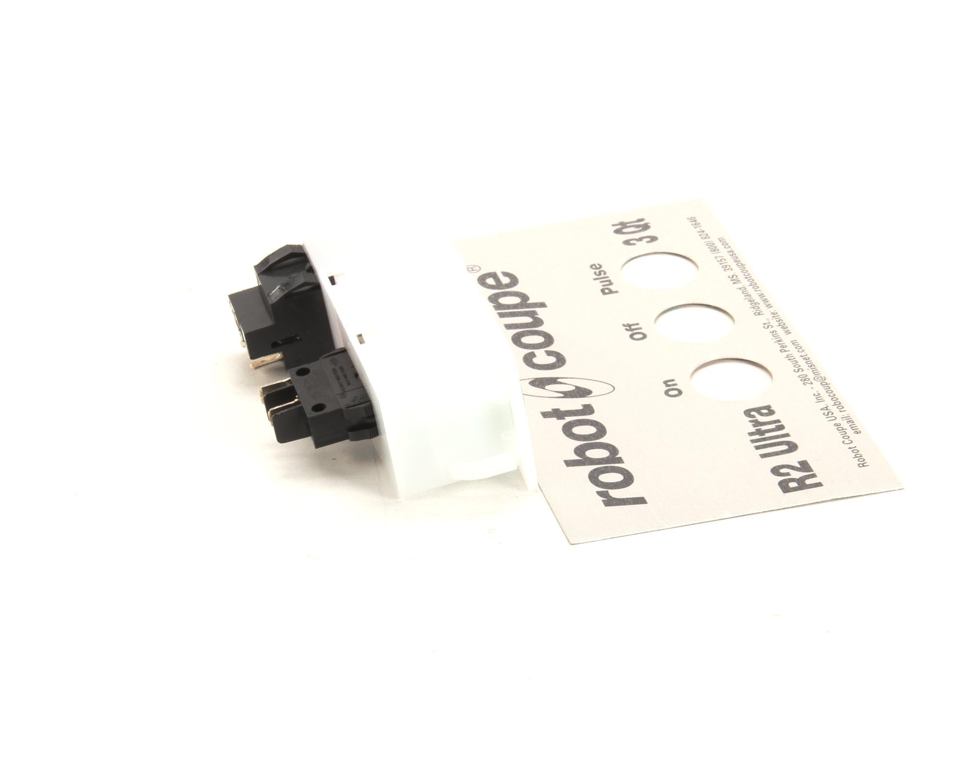 Robot Coupe 39107 Replacement R2U Switch Assembly for 3Qt Food Processors - Perfect for Commercial Kitchens & Restaurant Equipment Repair