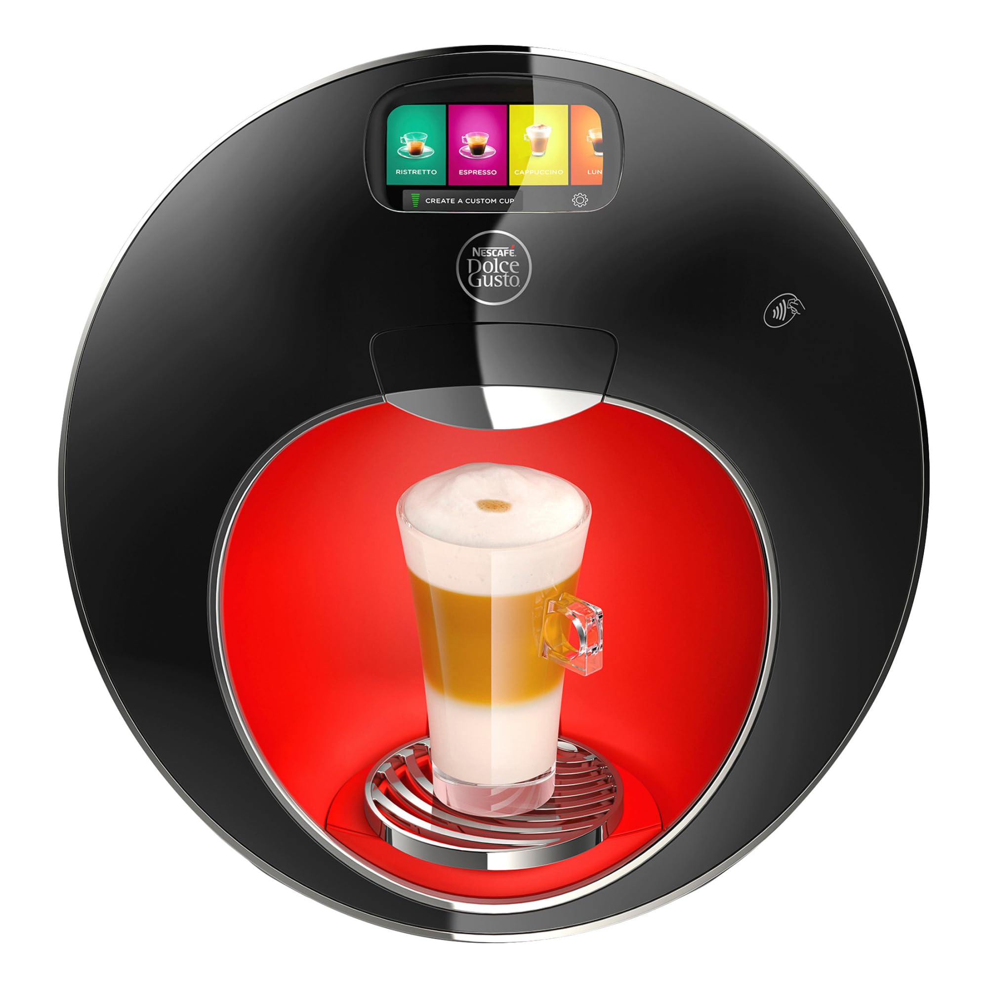 Dolce Gusto NESCAFÉ Majesto Coffee Machine - 1798.07ml Pod Brewer for Espresso, Cappuccino & Latte | Perfect for Home & Office Use