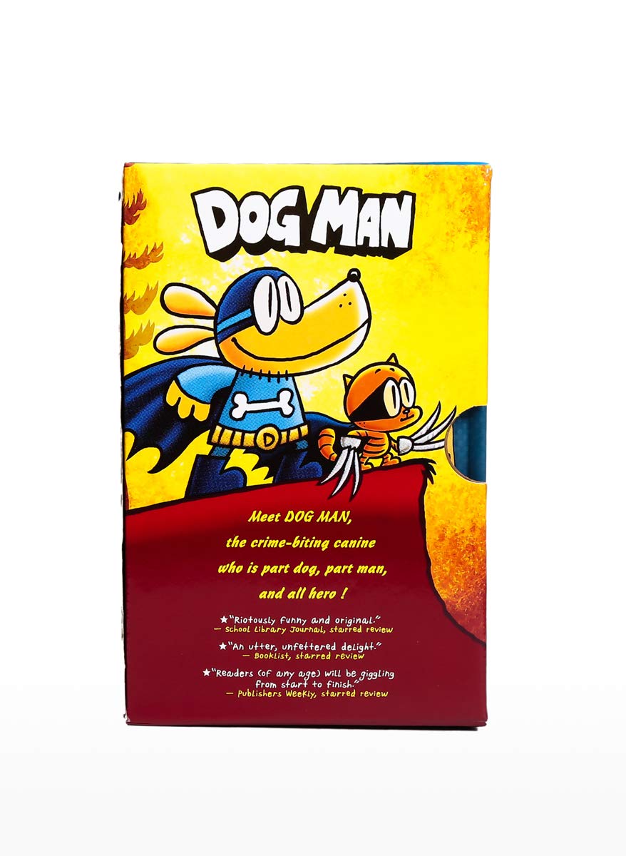 Dog Man Book Series 1-8 Set - Graphic Novels for Kids by Dav Pilkey | Fun Reading for Elementary Students & Dog Lovers | Perfect for Homeschooling, Classroom Libraries & Birthday Gifts