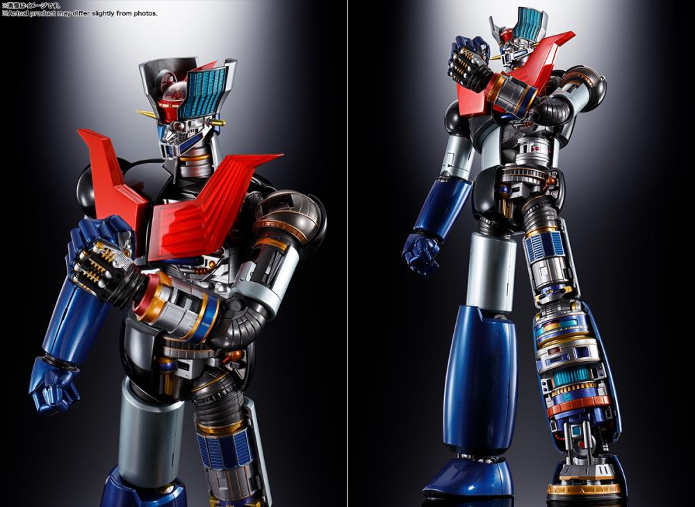 Bandai DX Soul of Chogokin Mazinger Z 50th Anniversary Edition - Premium Collectible Action Figure for Anime Fans & Model Kit Enthusiasts - Perfect for Display, Gifts & Nostalgic Collections
