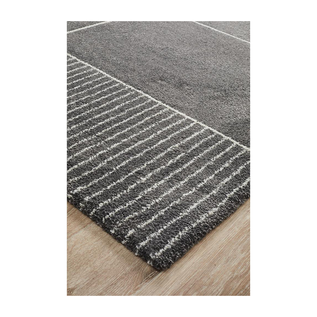 Premium Broadway 935 Area Rug in Charcoal Gray - Soft & Durable Living Room Carpet for Home Decor, Bedroom, Office, and High-Traffic Areas