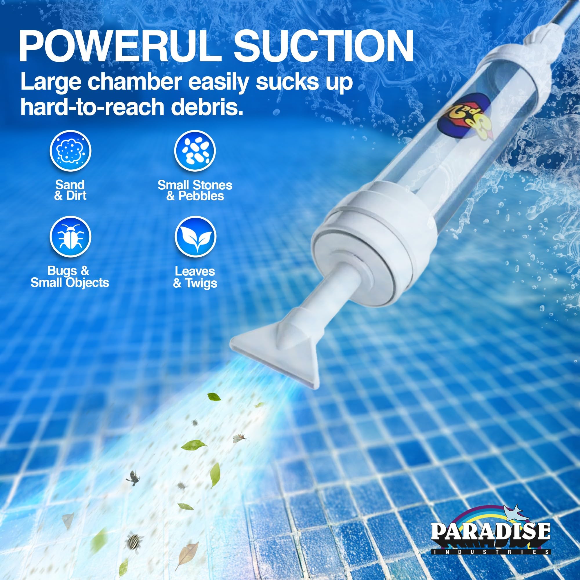 Rola-Chem 6250 Spa Vacuum - Powerful Pool Cleaning for Home Use