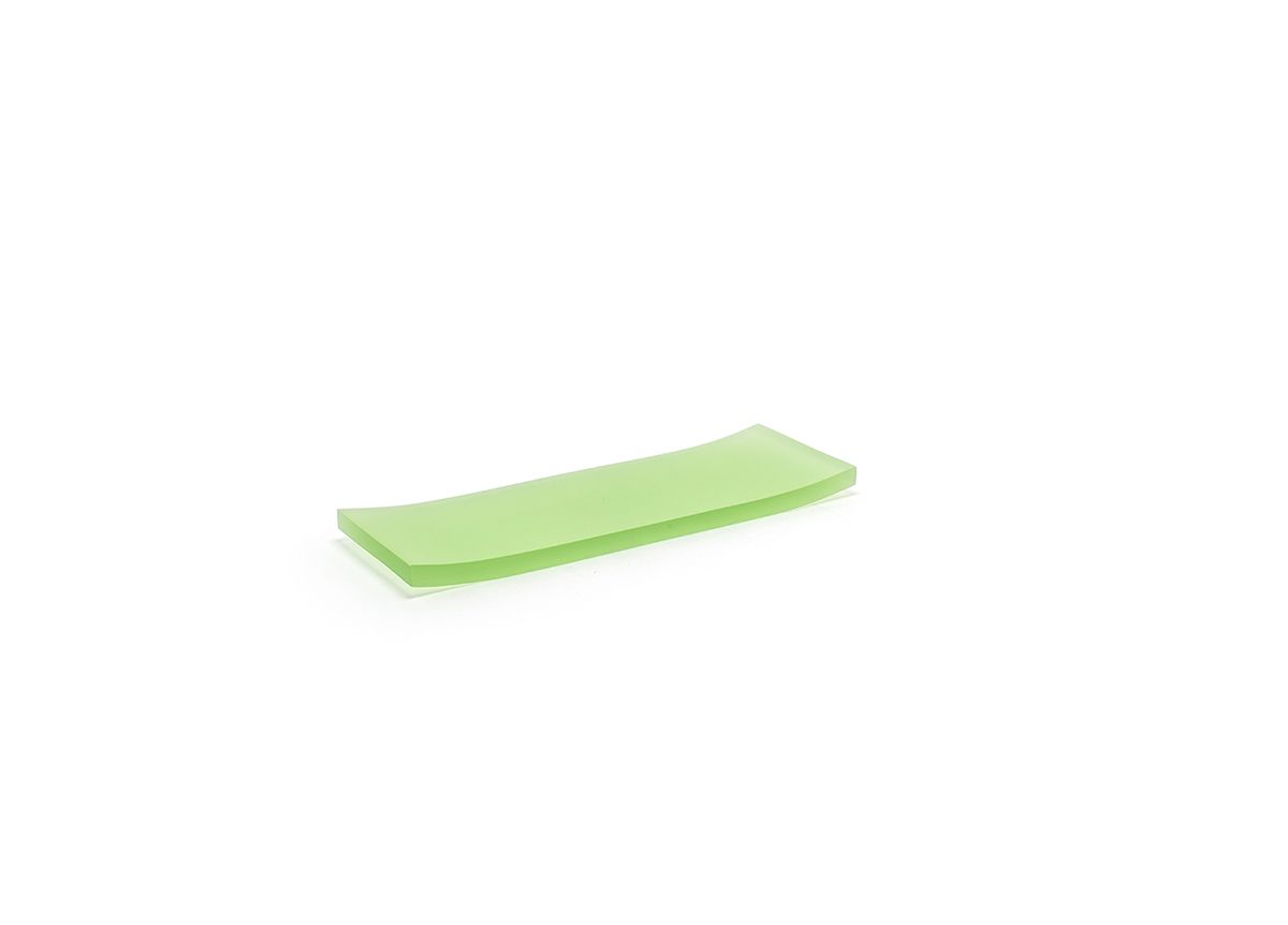 FOH Nassau Tray - 12 x 4 Inches, 6 Pack - Durable Plastic Serving Tray for Parties, Events, and Catering