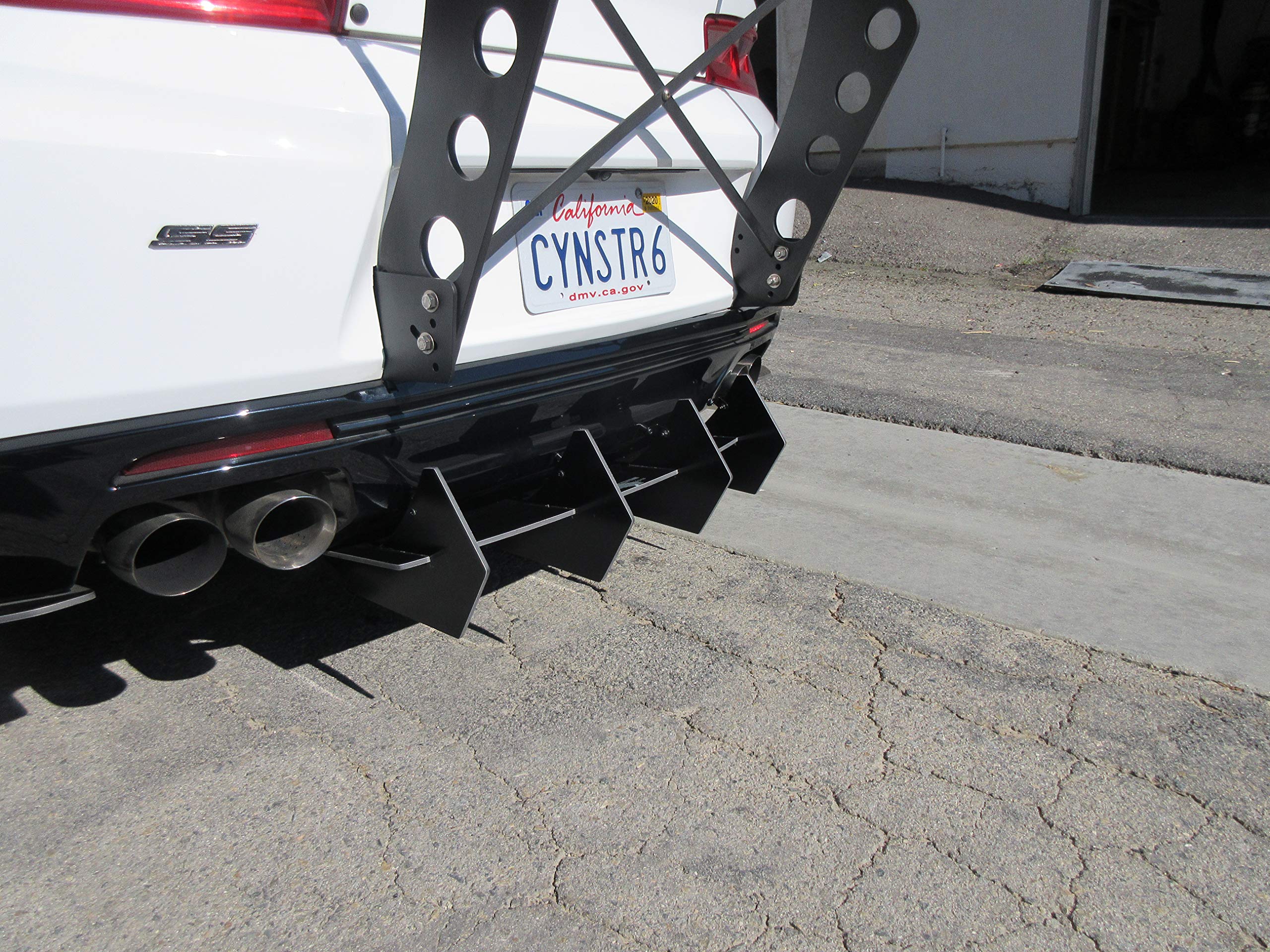 **2016-2021 Camaro SS Rear Diffuser - High-Performance Hardcore Design | Made in USA | Enhances Aerodynamics & Style for Racing & Street Driving**