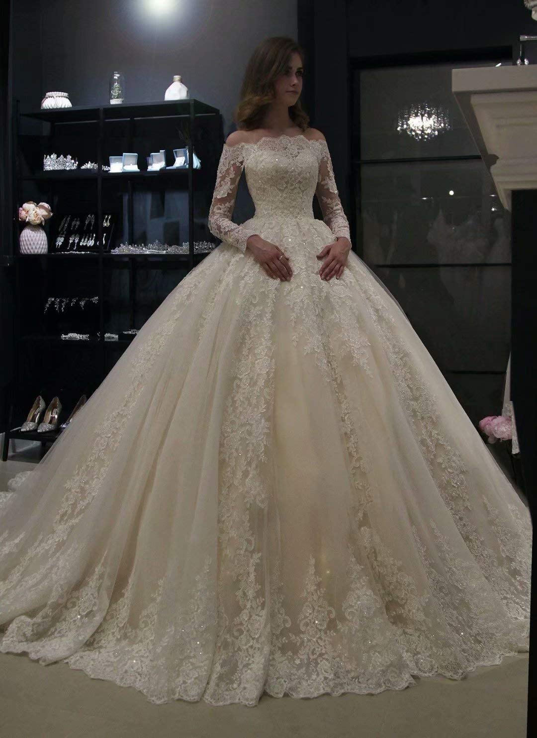 Elegant Women's Ball Gown - Formal Evening Dress for Prom, Wedding & Special Occasions | Plus Size Options Available