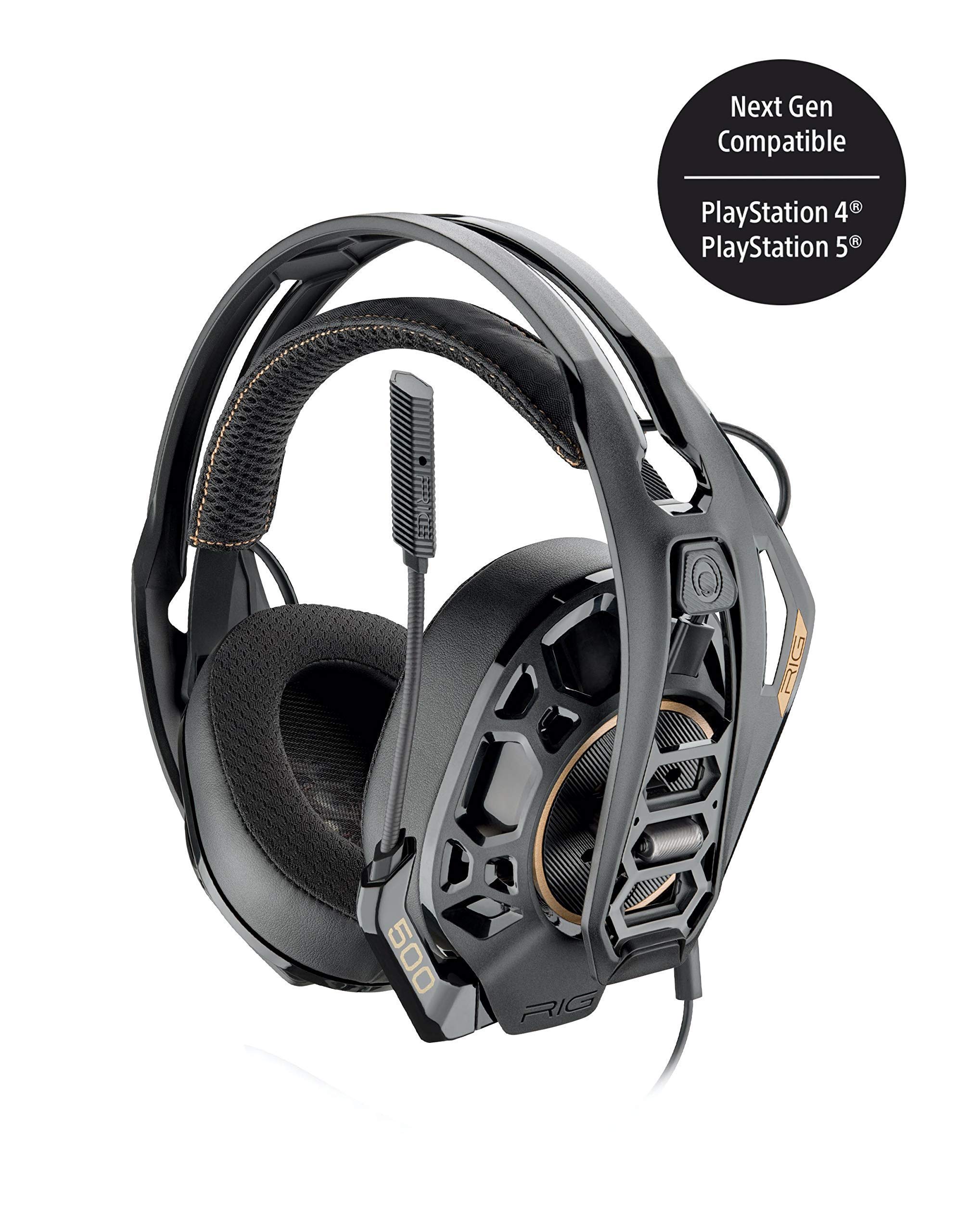 RIG 500 PRO HS Premium Stereo Gaming Headset for PS4 & PS5 - High Precision Audio for Competitive Gaming & Immersive Entertainment