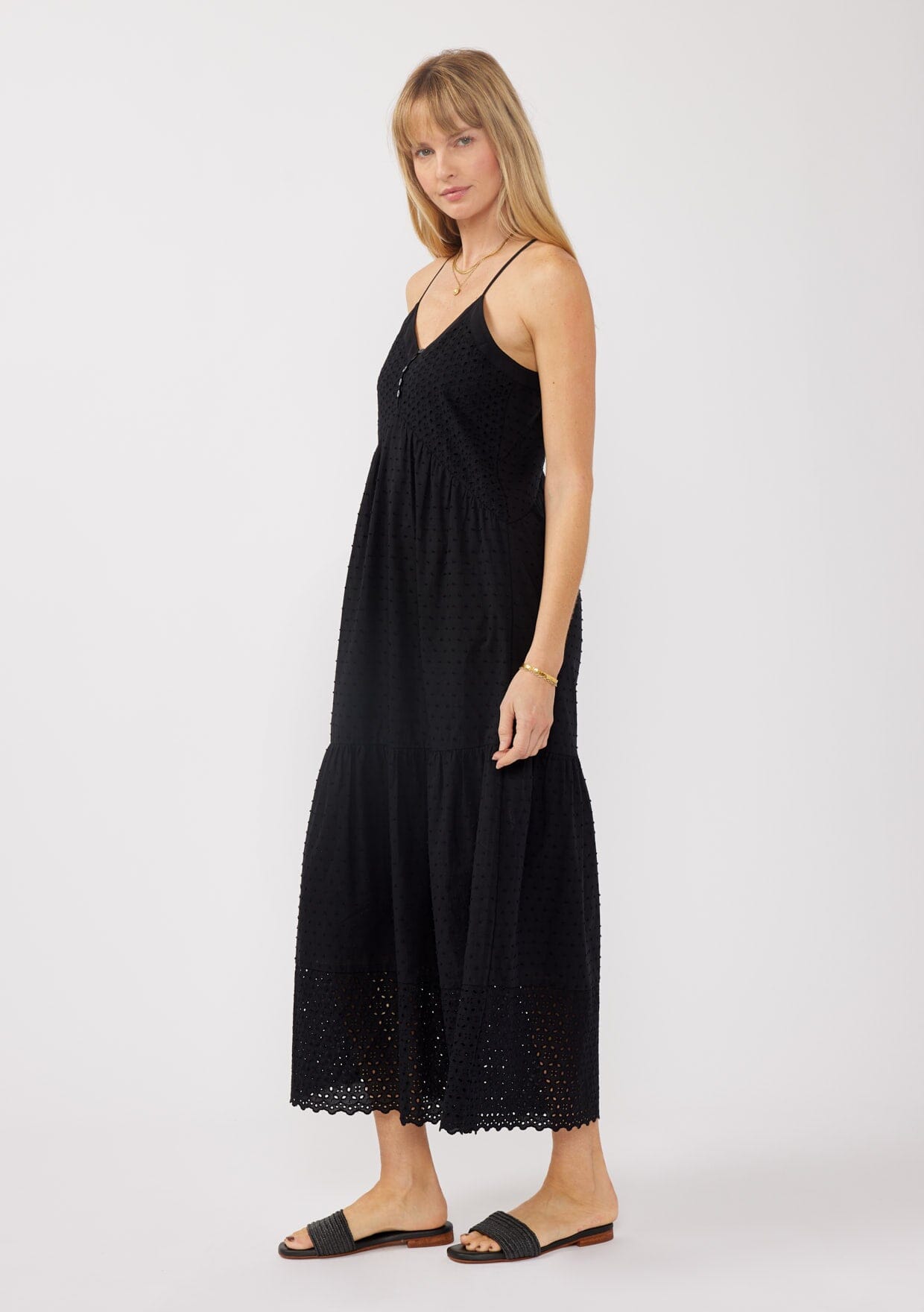 Camille Maxi Dress for Women - Flowy Summer Long Dress with Pockets, Elegant Boho Style - Perfect for Beach, Vacation, and Casual Outings