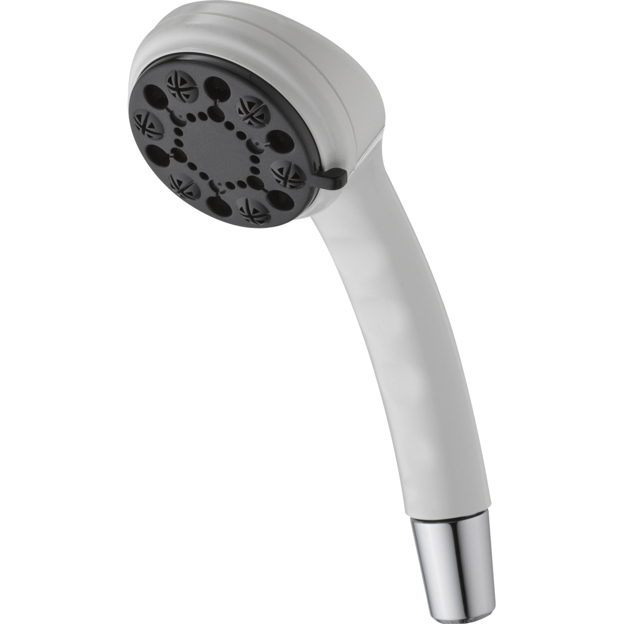 Delta 4 Spray White Finish Handheld Showerhead with 5 Settings - 561278 - Perfect for Bathroom Renovation & Spa-Like Shower Experience
