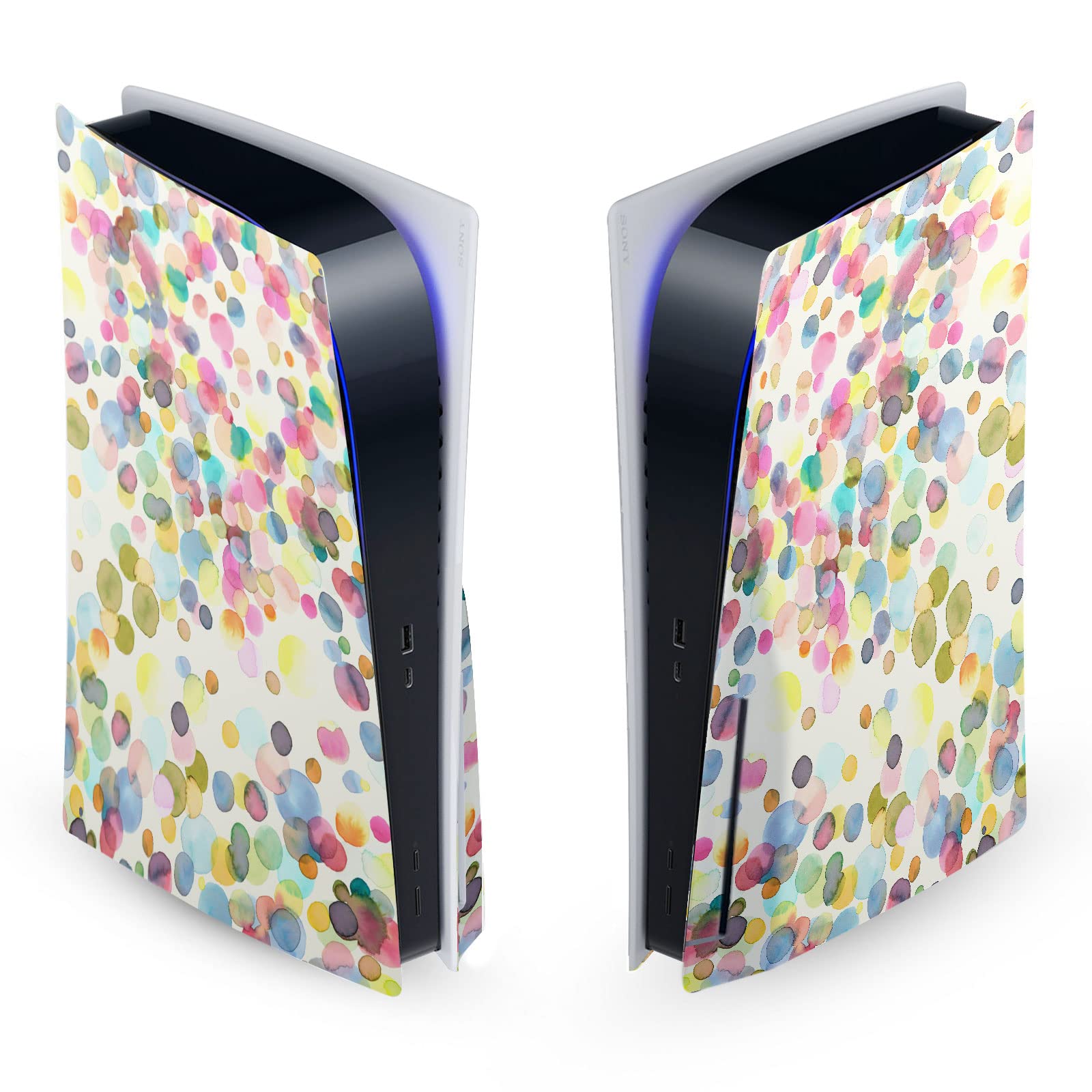 PS5 Disc Edition Vinyl Skin - Ninola Punk Art Gaming Decal for Sony Playstation 5 | Console Protection