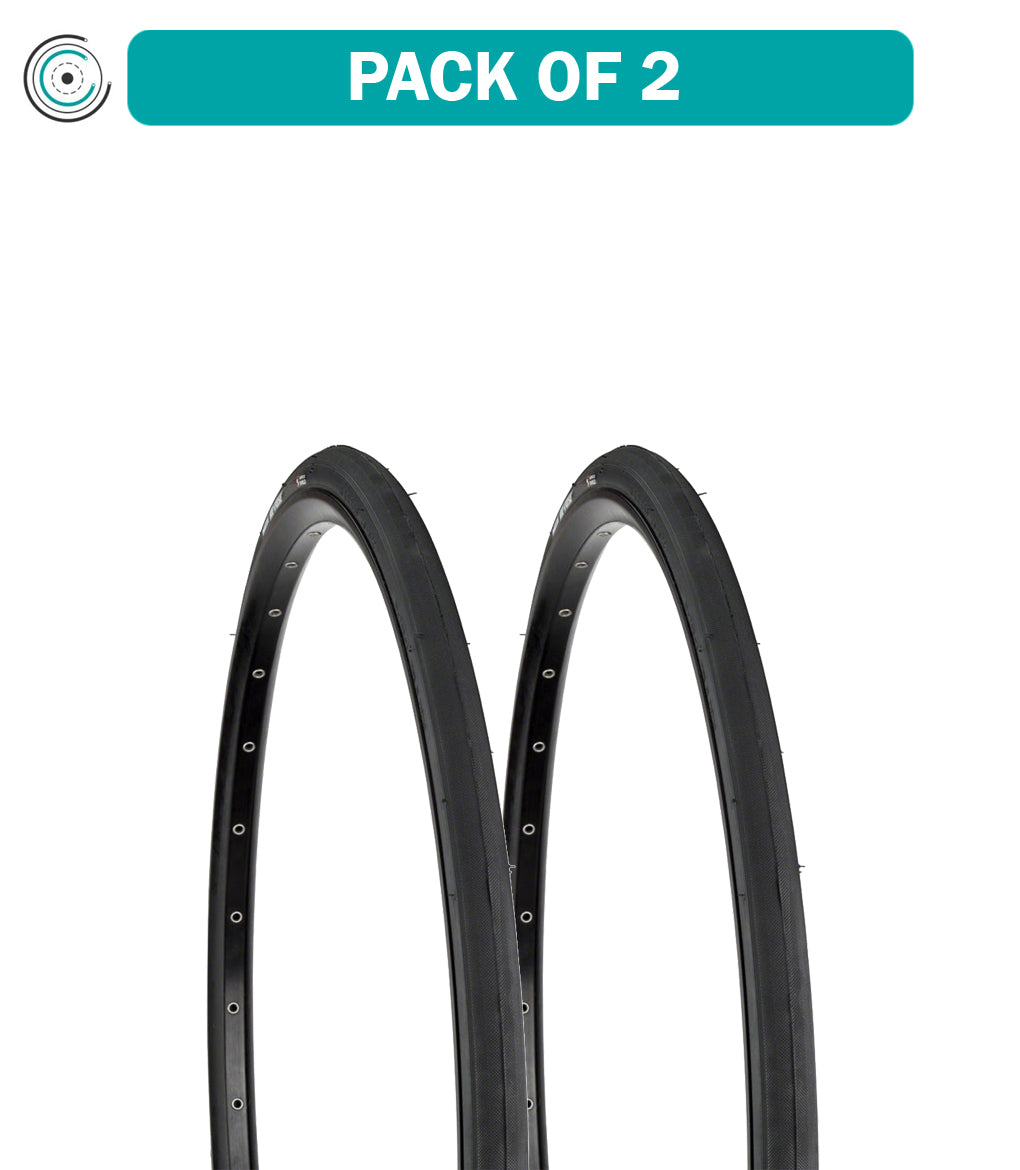 2 Pack Maxxis ReFuse Folding Bike Tires - 700x28 Clincher with MaxxShield Protection (Black) | Road Cycling, Commuting & Urban Riding