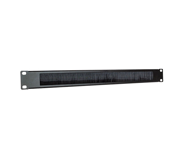 1U Brush Filler Panel - Cable Management for Server Rack & Network Equipment - Perfect for Data Centers, Home Offices, and IT Closets
