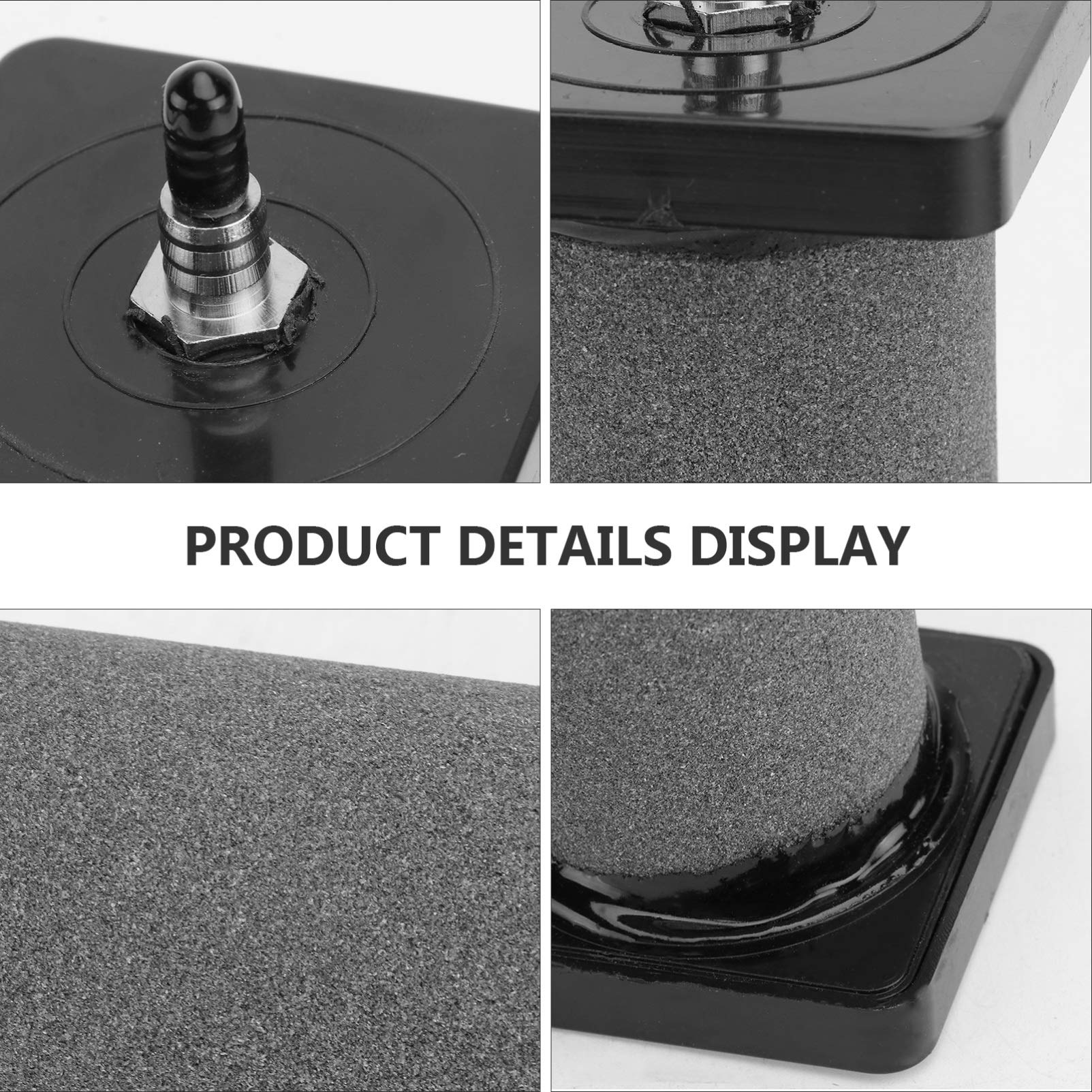 POPETPOP OUL 2Pcs Ceramic Air Diffuser for Aquarium, Hydroponics & Fish Tank Pump - Cylinder Bubble Diffuser for Oxygenation and Water Aeration