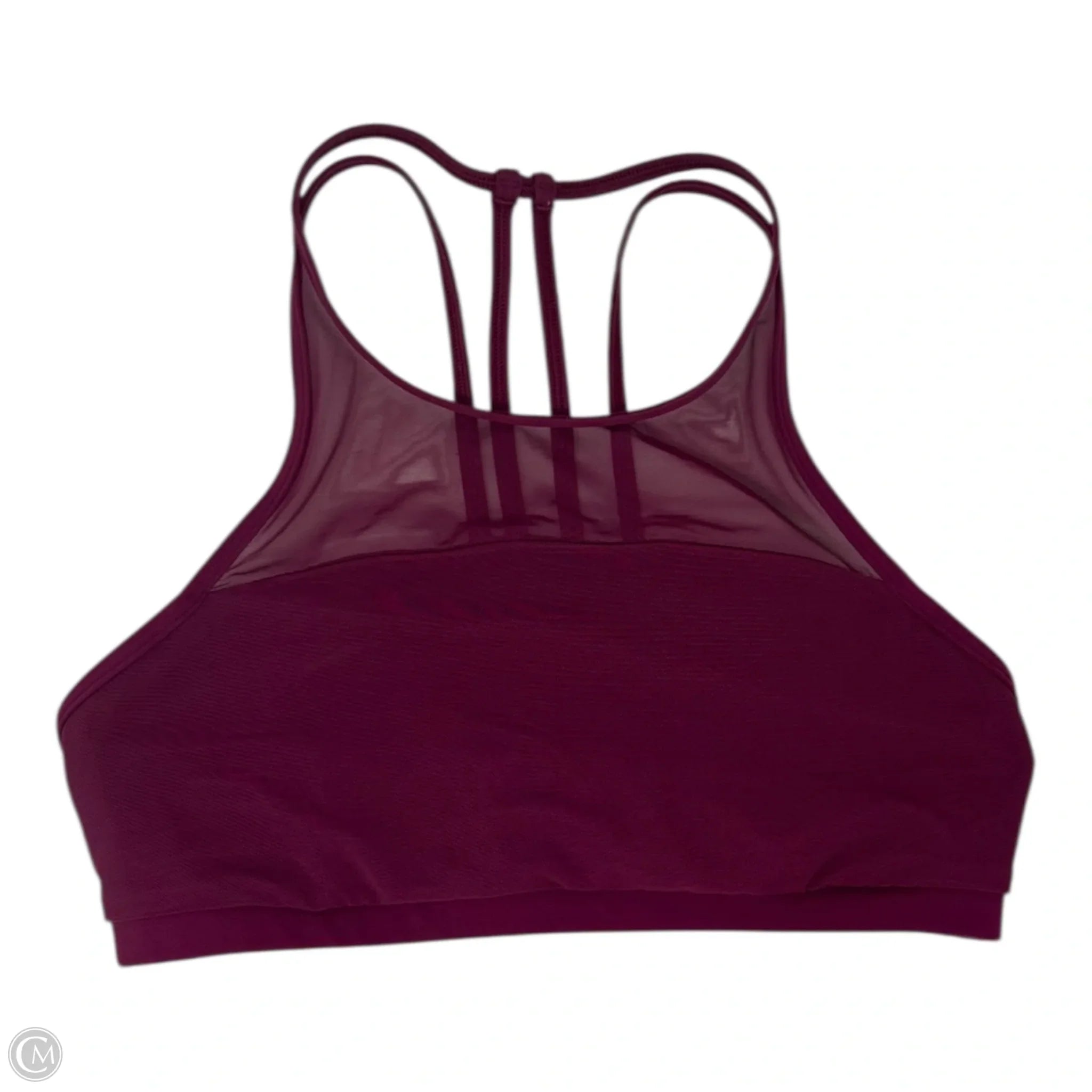 Lululemon Maroon Athletic Sports Bra - Size 6 for Women | High Support Workout, Yoga & Running Top for Active Lifestyles