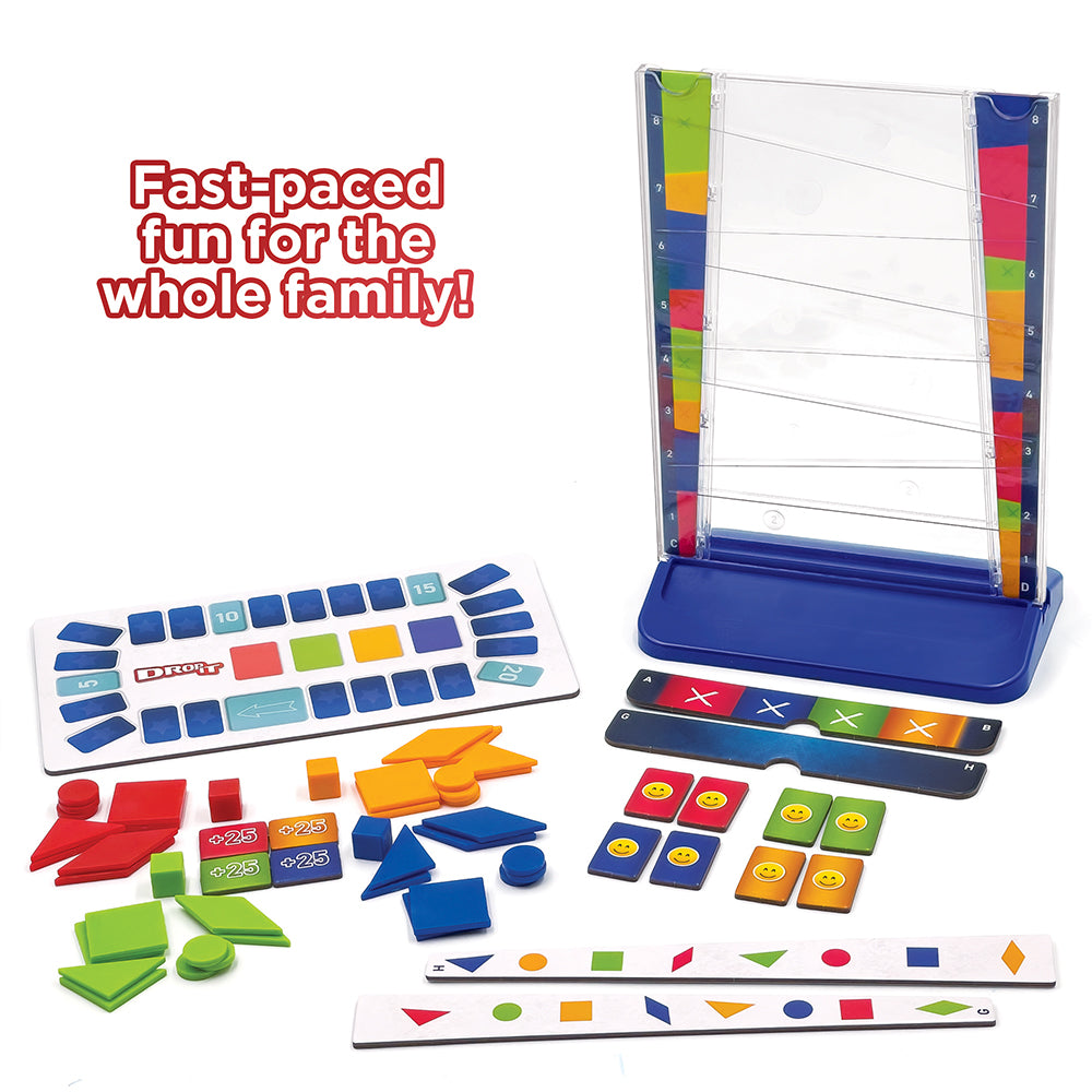 Drop It Version 2 - Fun Family Board Game for Kids & Adults - Perfect for Game Nights, Parties & Indoor Activities