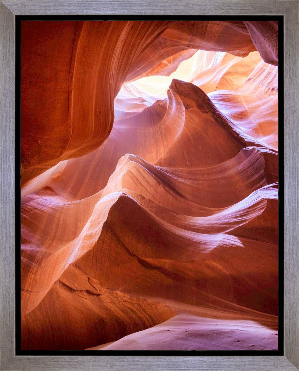 Antelope Canyon Corkscrew Gallery Wrap Canvas Print - Stunning Landscape Wall Art for Home & Office Decor | Perfect for Living Room, Bedroom, or Office Spaces