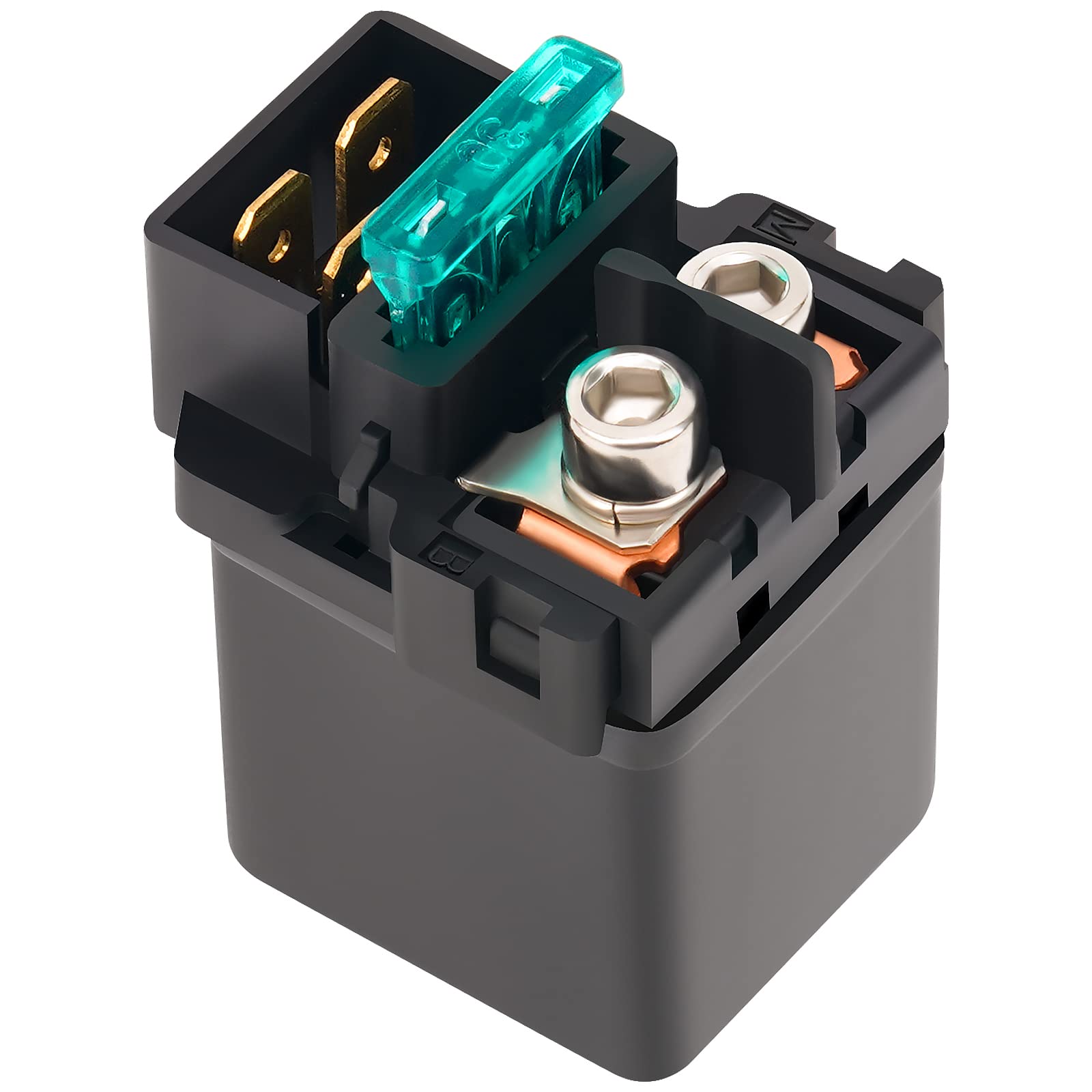 AHL Starter Solenoid Relay Compatible with Honda VFR750 VFR750F Interceptor 1990-1997 - Motorcycle Ignition Replacement Part for Smooth Engine Start | Perfect for DIY Repairs & Motorcycle Maintenance