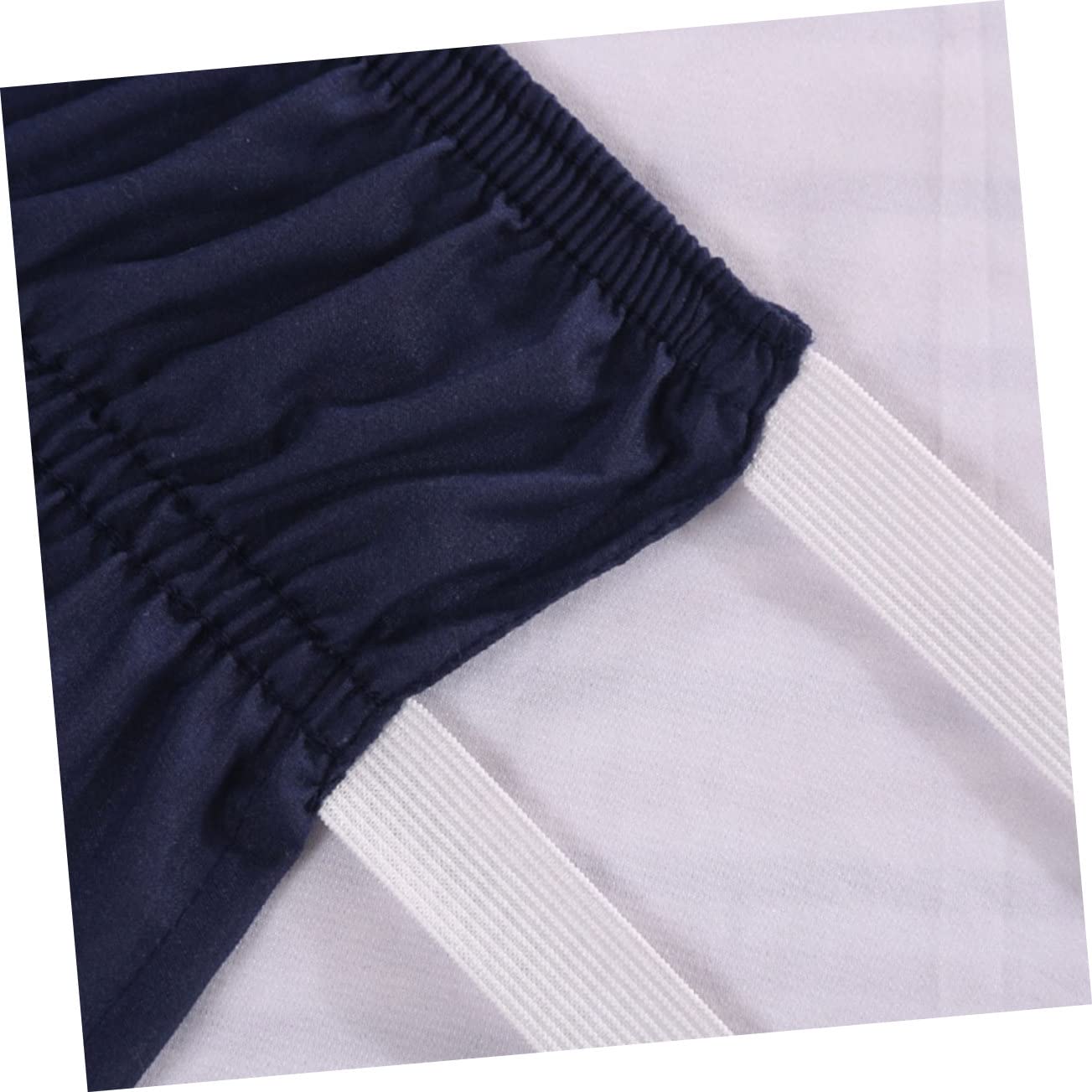 SEWOART Dark Solid Bed Skirt - Elastic Fitted Mattress Cover with Ruffled Design for Full Size Bed | Perfect for Home Decor, Guest Rooms & Bedroom Styling