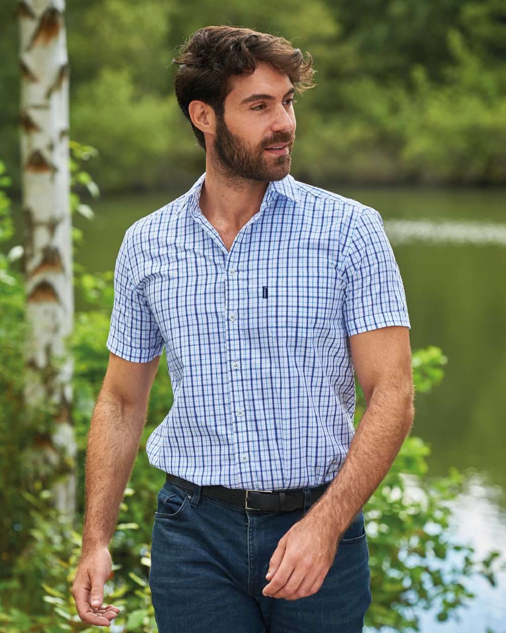Champion Whitstable Short Sleeve T-Shirt for Men - Breathable Cotton Casual Tee - Perfect for Gym, Workout, and Everyday Wear