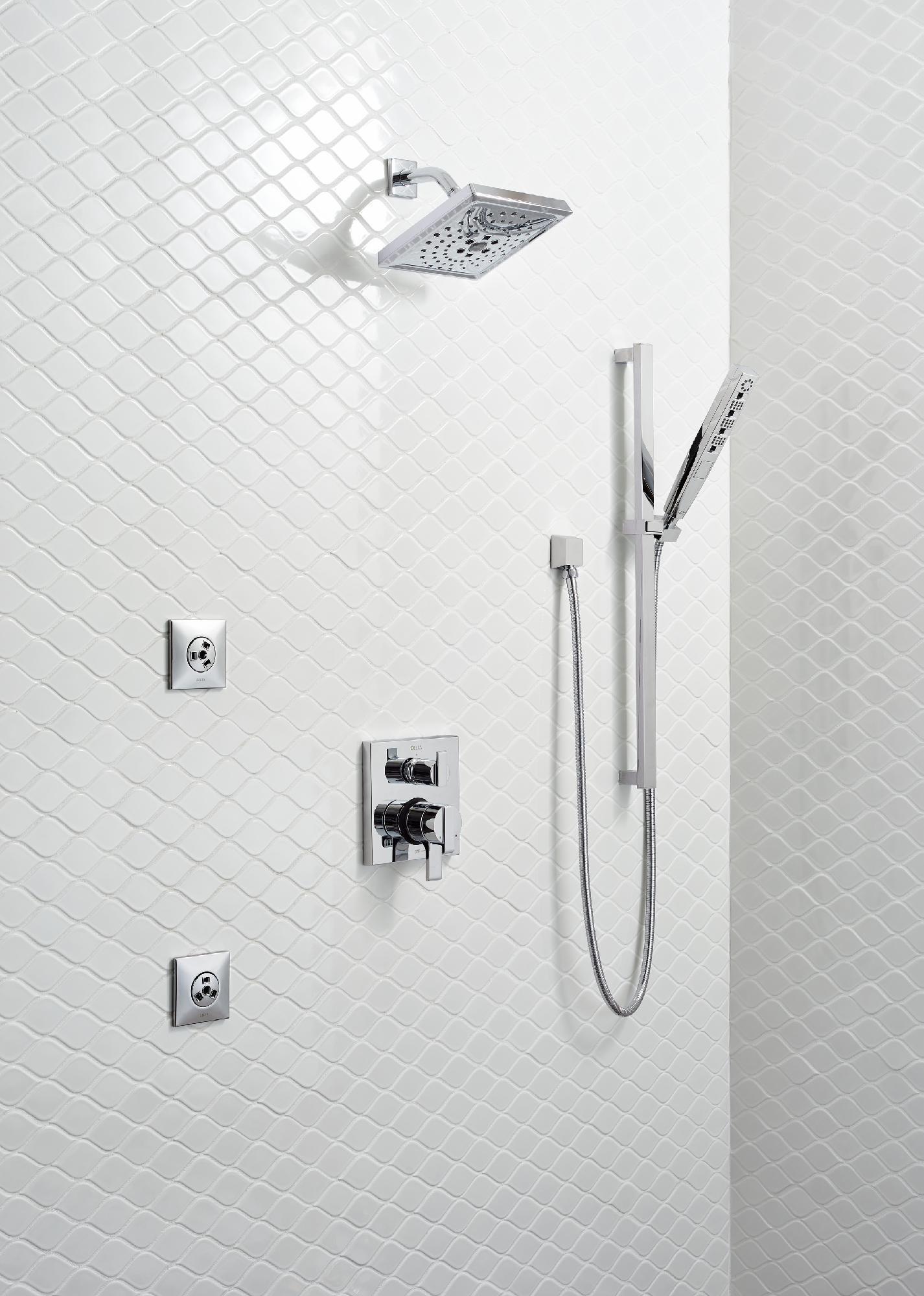 Delta T27867 RB Venetian Bronze Angular Modern Monitor 17 Series Valve Trim with 3 Setting Integrated Diverter - Perfect for Bathroom and Shower Faucet Upgrades