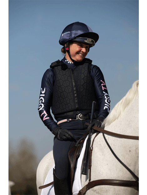 Racesafe HX3 Equestrian Body Protector - Lightweight Horse Riding Safety Vest for Jumping & Eventing - Perfect for Show Jumping, Dressage & Cross Country Riders