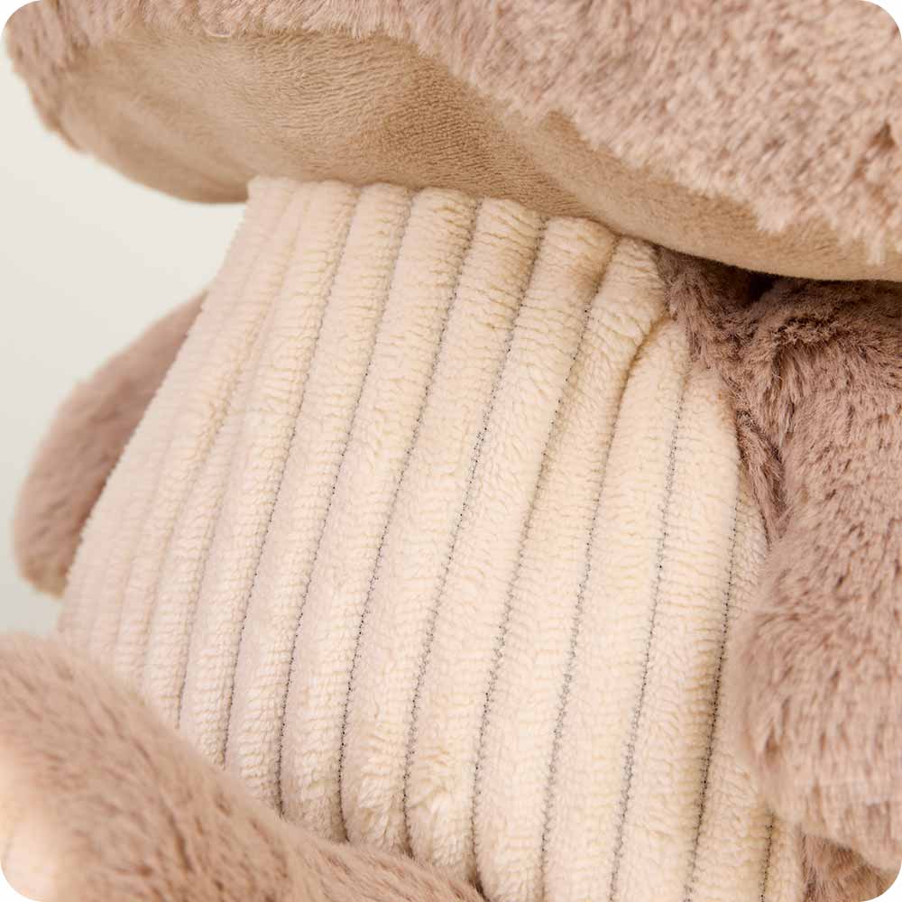 Brown Mushroom Warmies - Microwaveable Heating Pad for Pain Relief & Comfort - Perfect for Cold Weather, Stress Relief & Relaxation at Home or Office