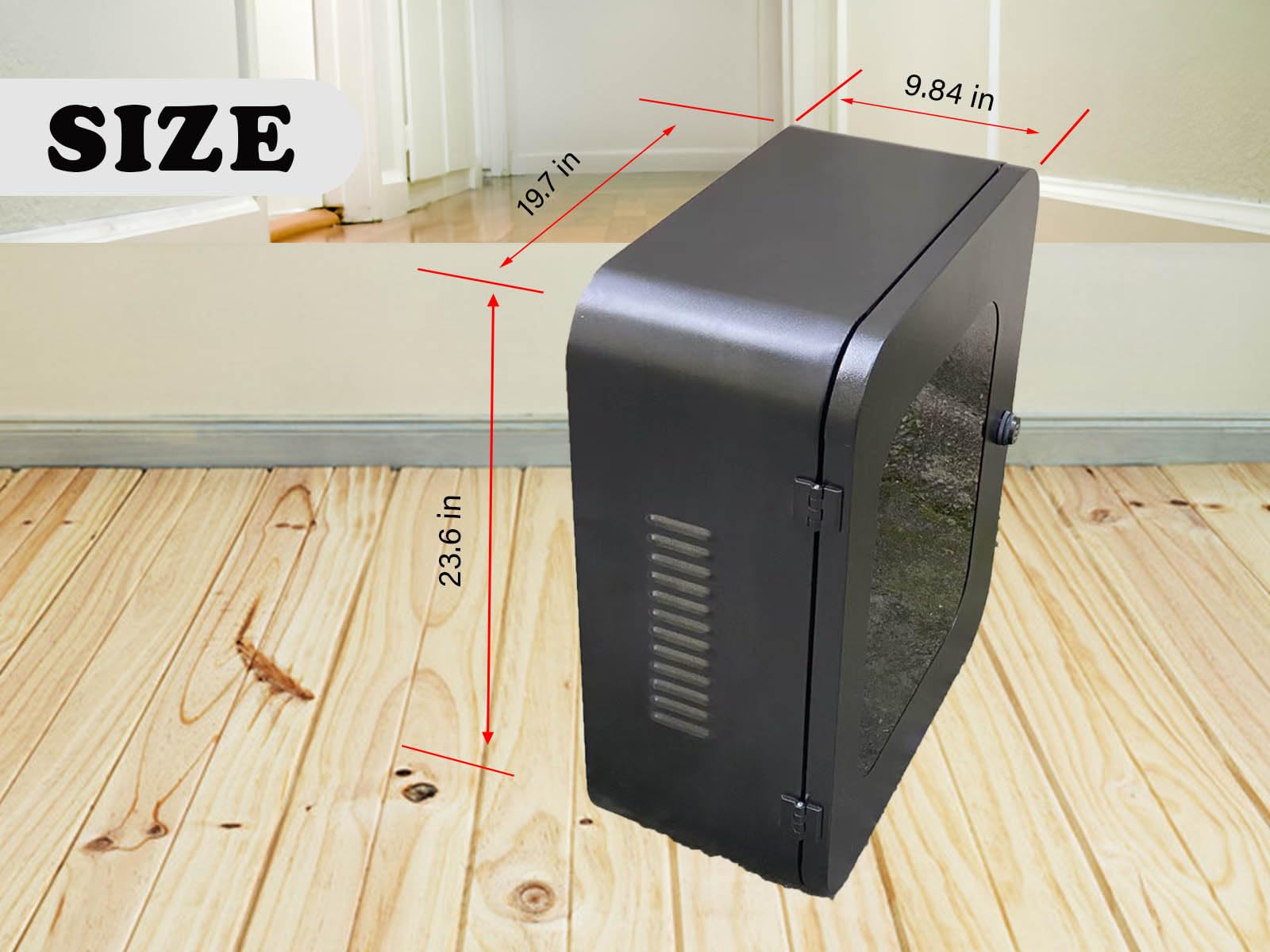 Outdoor EV Electric Car Charger Cover Enclosure - Weatherproof Tesla Wall Connector Box Holder for Indoor/Outdoor Use - Perfect for Home Garage, Driveway & RV Charging Stations