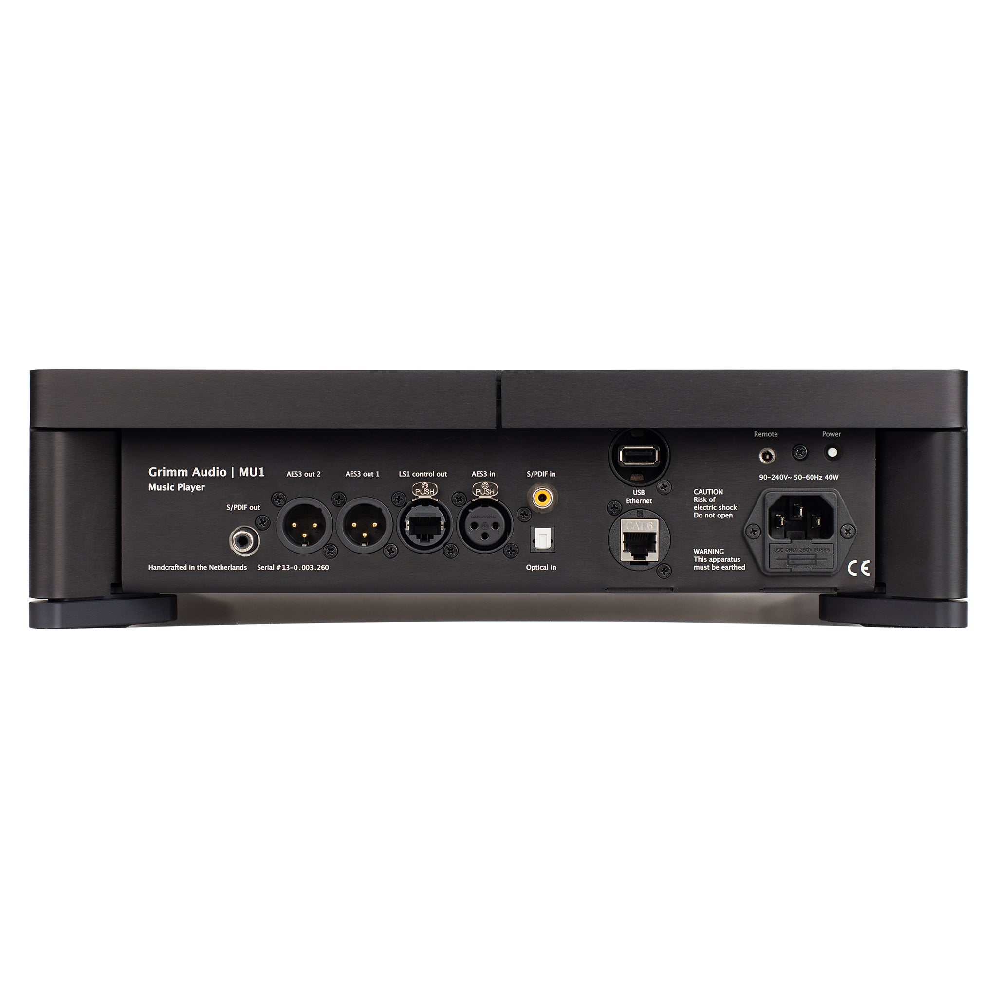 Grimm Audio MU1 High-End Digital Media Player & Network Streamer - Perfect for Audiophiles & Home Theater Enthusiasts