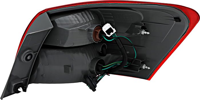 Nissan Rogue Tail Lights Lamps Set - Left & Right Pair for 2008-2015 Models | Perfect for Replacement, Night Driving Safety & Car Customization