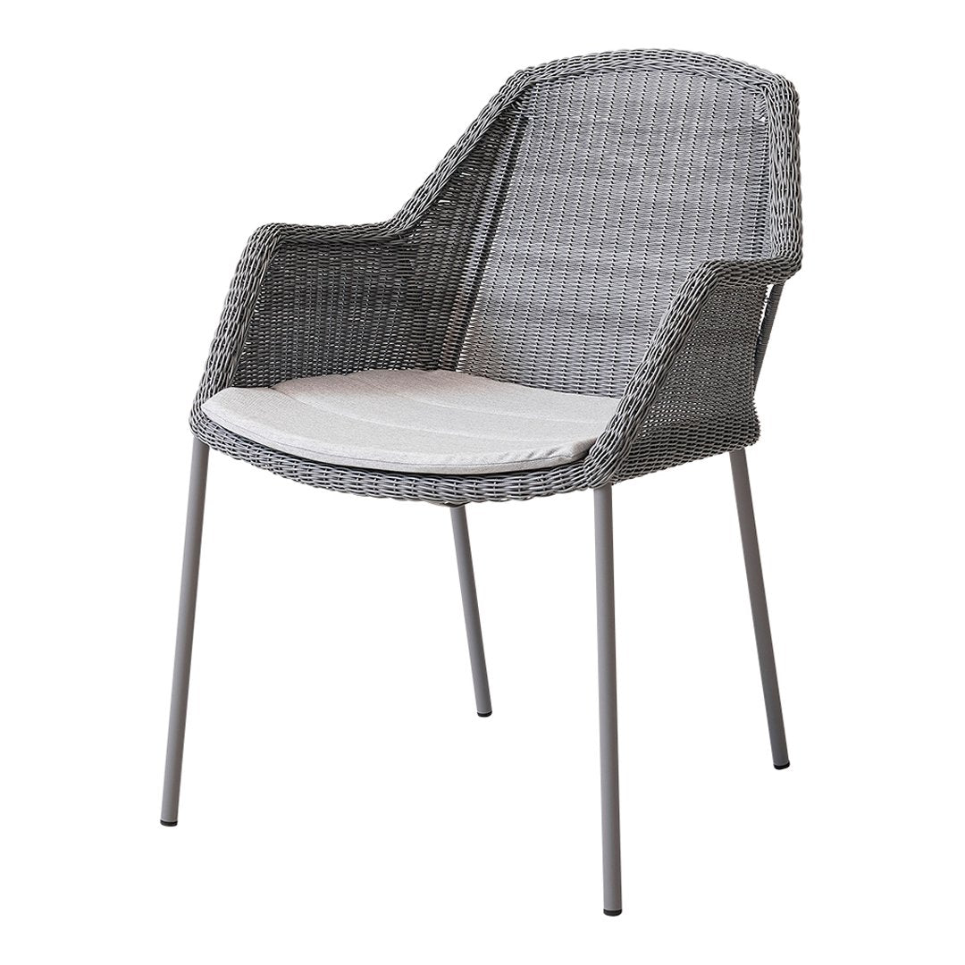 Breeze Outdoor Dining Chair - 4 Legs Patio Furniture for Garden, Backyard, and Poolside Relaxation