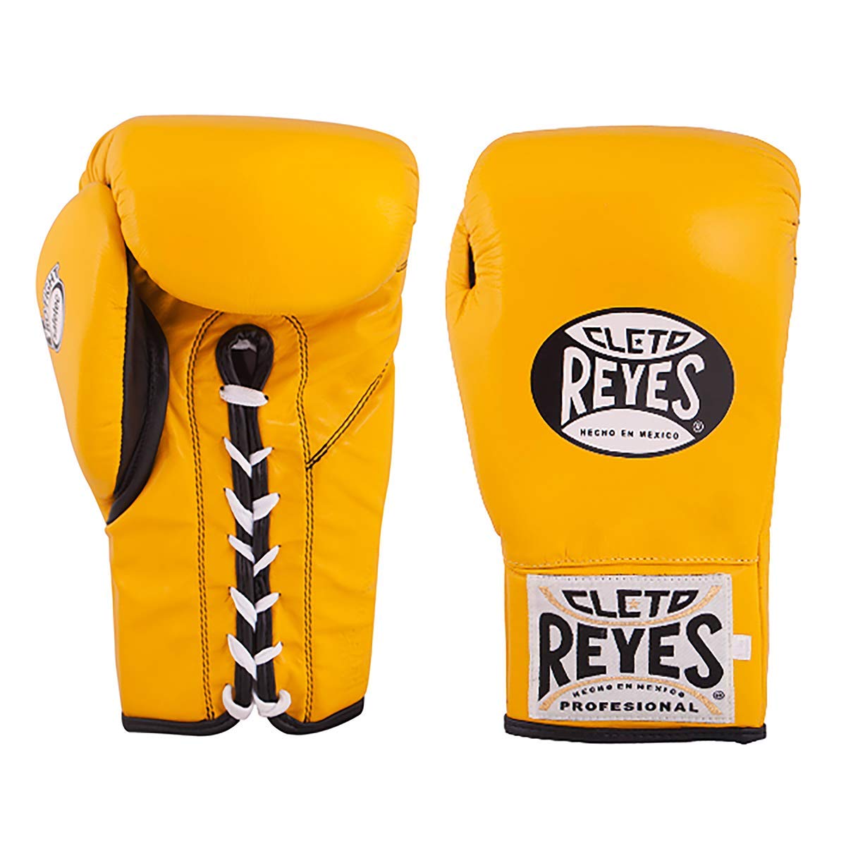 Cleto Reyes Official Leather Boxing Gloves - Professional Safetec Training Gloves for Men & Women | Perfect for Sparring, Heavy Bag Work & Boxing Gym Training