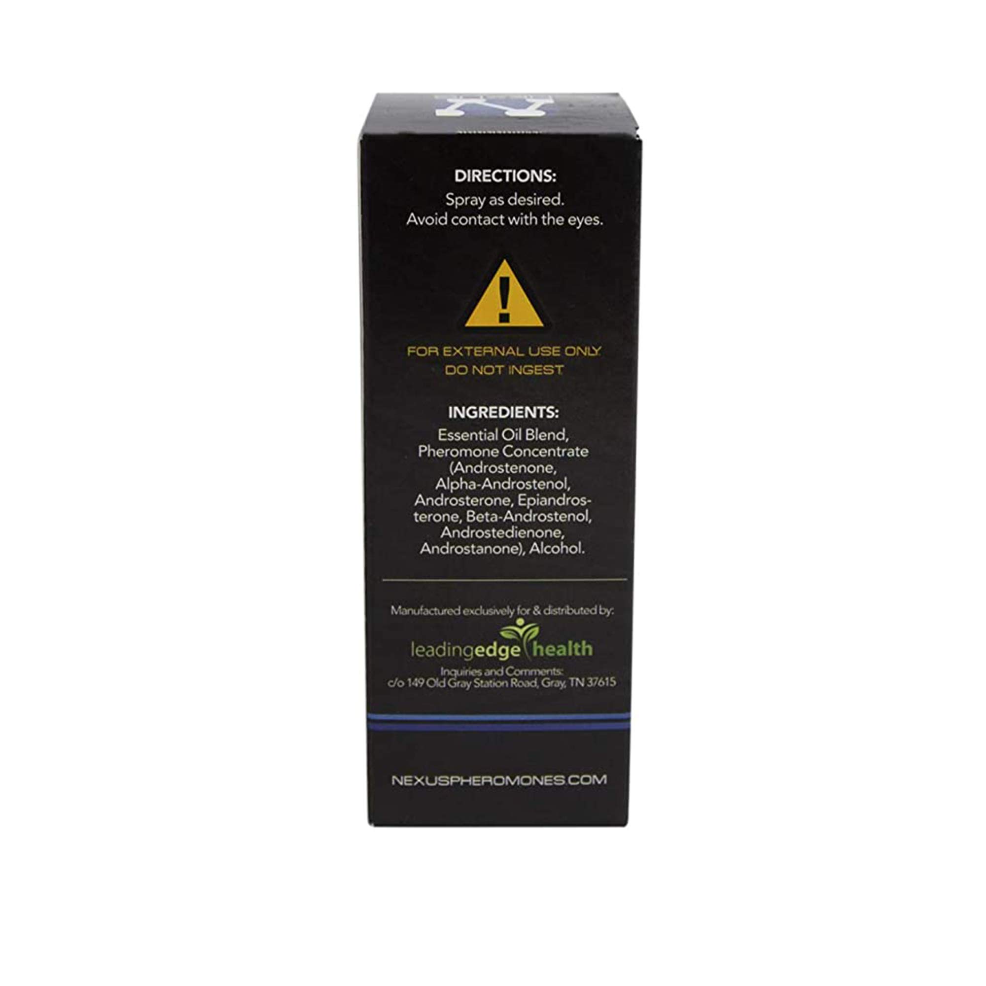 Nexus Pheromones Cologne for Men - 2 Bottles Sex Pheromone Attractant Spray | Enhance Attraction & Confidence | Dating, Nightlife & Social Events